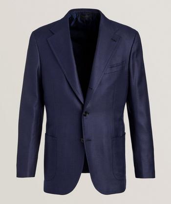 Brunello Cucinelli Virgin Wool-Silk Unstructured Sport