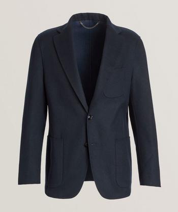 Barena Venezia Cotton Textured Stripe Sport Jacket | Sport
