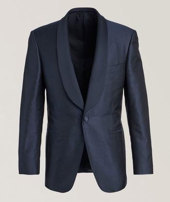 LARDINI Virgin wool tuxedo with satin lapel ジャケット Virgin wool tuxedo with satin lapel LARDINI - Nugnes1920