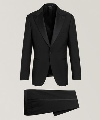 Emporio Armani M Line Tonal Pinstripe Suit | Suits | Harry Rosen