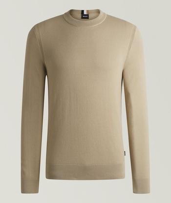 ZEGNA Mélange Silk-Cashmere-Blend Sweater | Sweaters & Knits