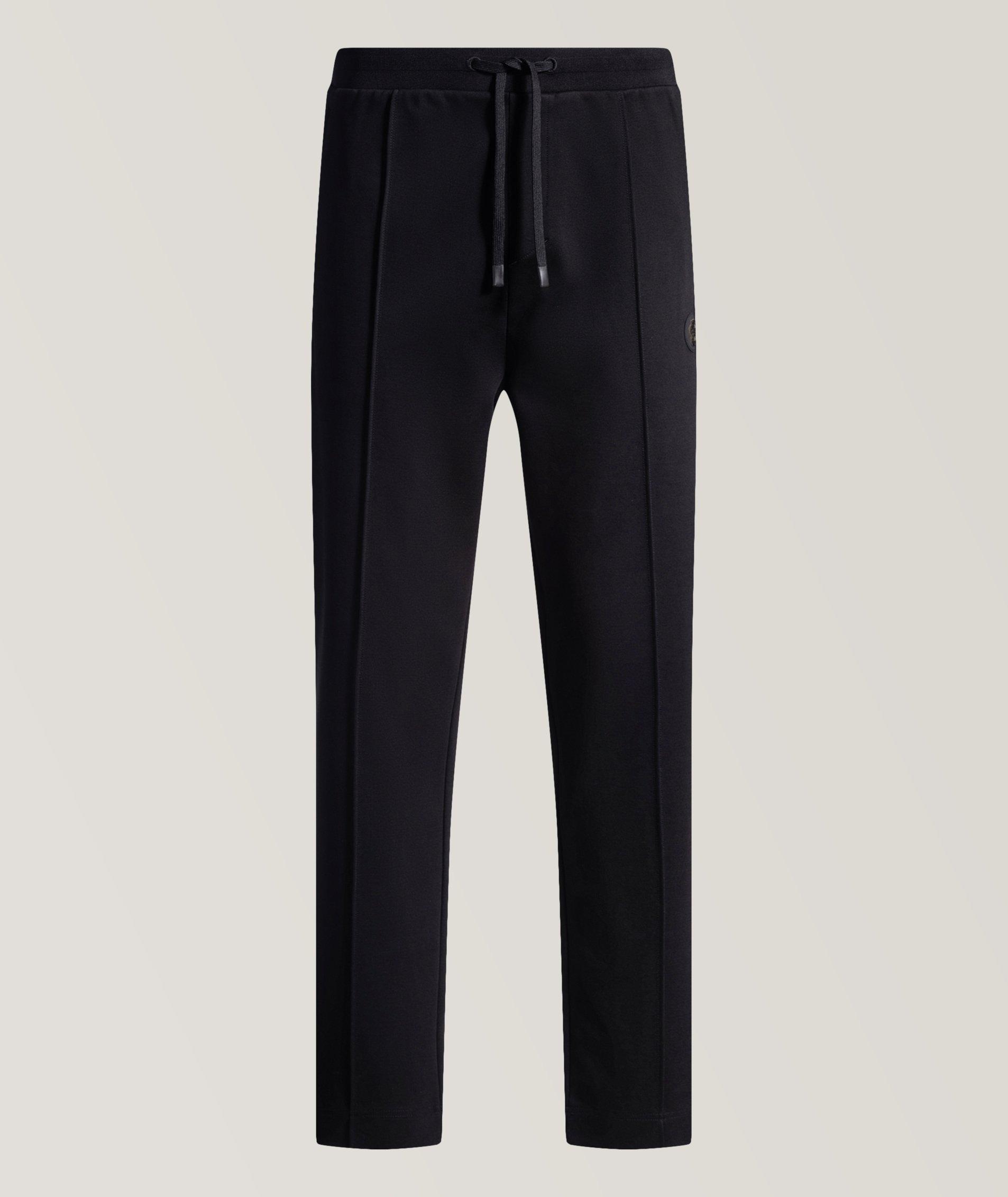 BOSS Pantalon De Survêtement Hadim En Mélange De Coton En Noir , Taille Homme TG