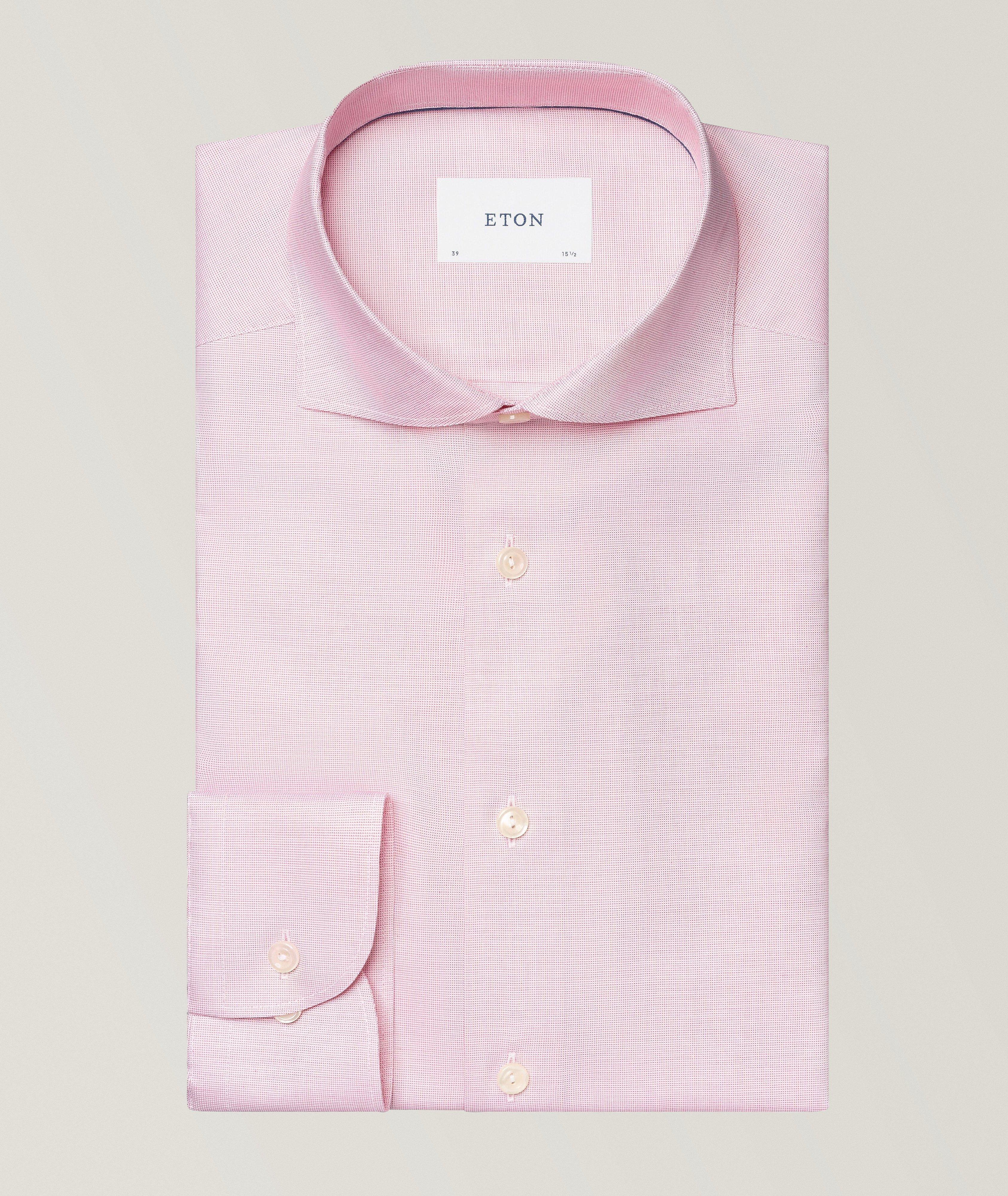 Eton Slim-Fit Solid Oxford Dress Shirt