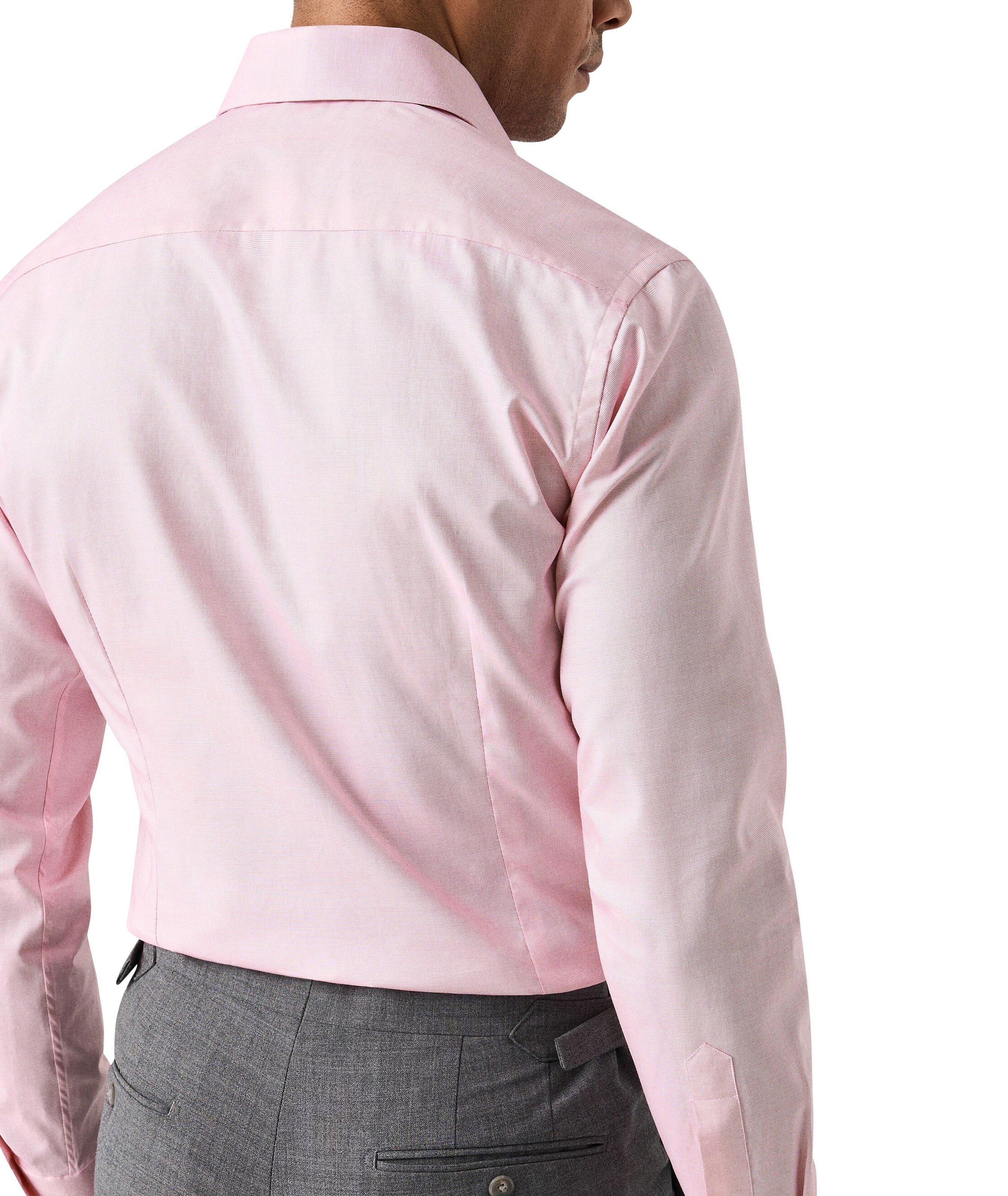 Slim-Fit Solid Oxford Dress Shirt image 3