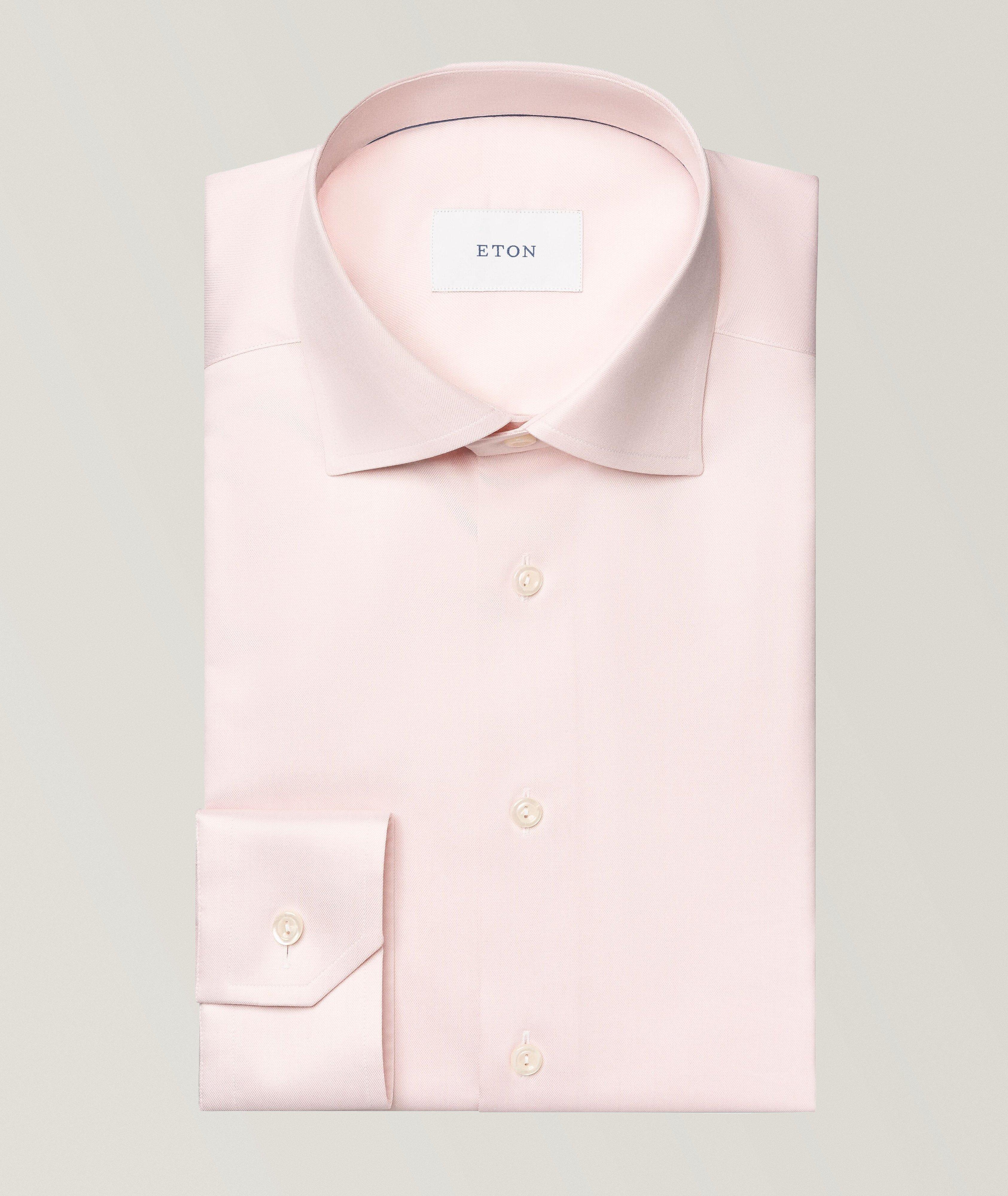 Eton Slim-Fit Mélange Dress Shirt