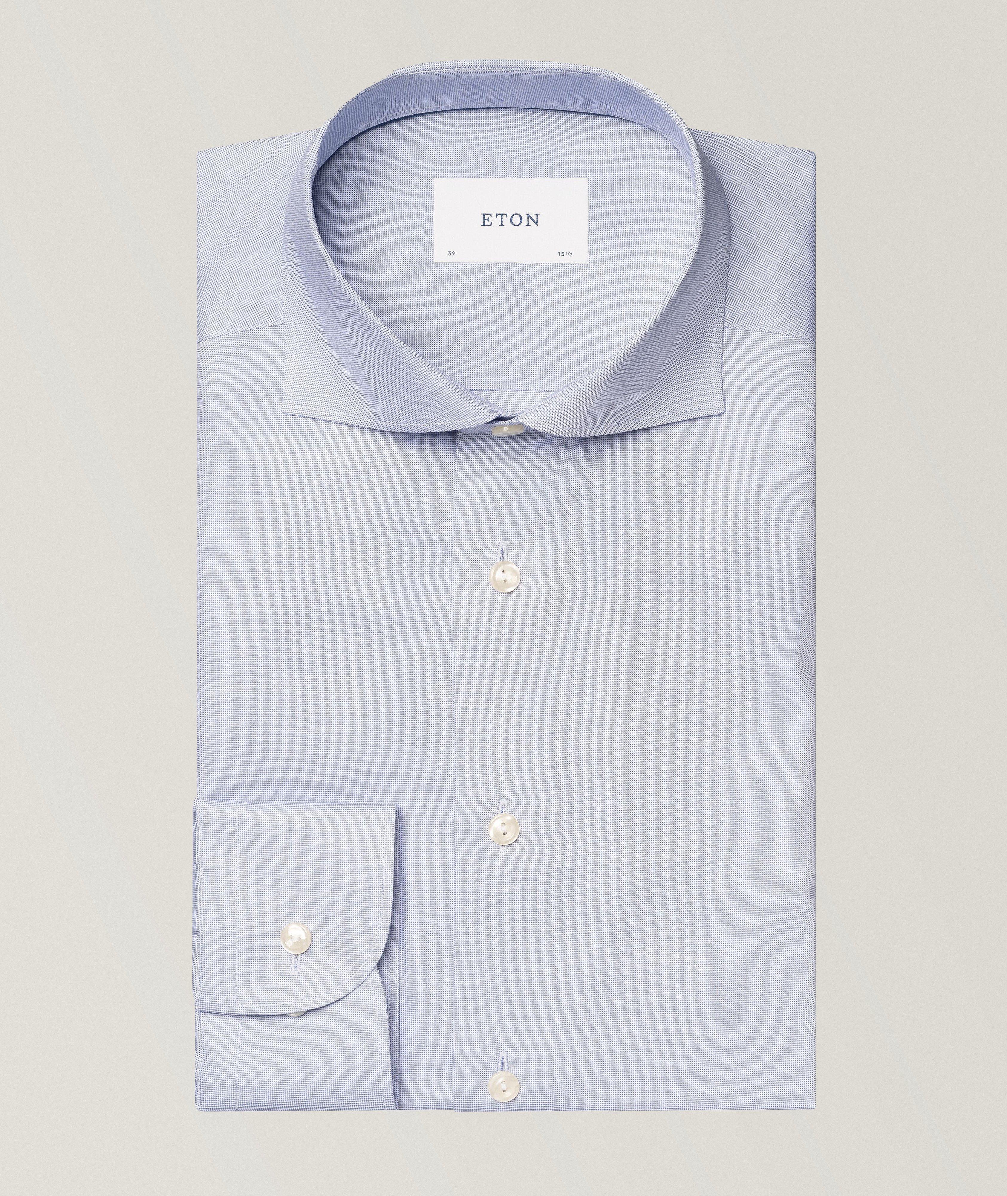 Contemporary-Fit Textured Dress Shirt image 0