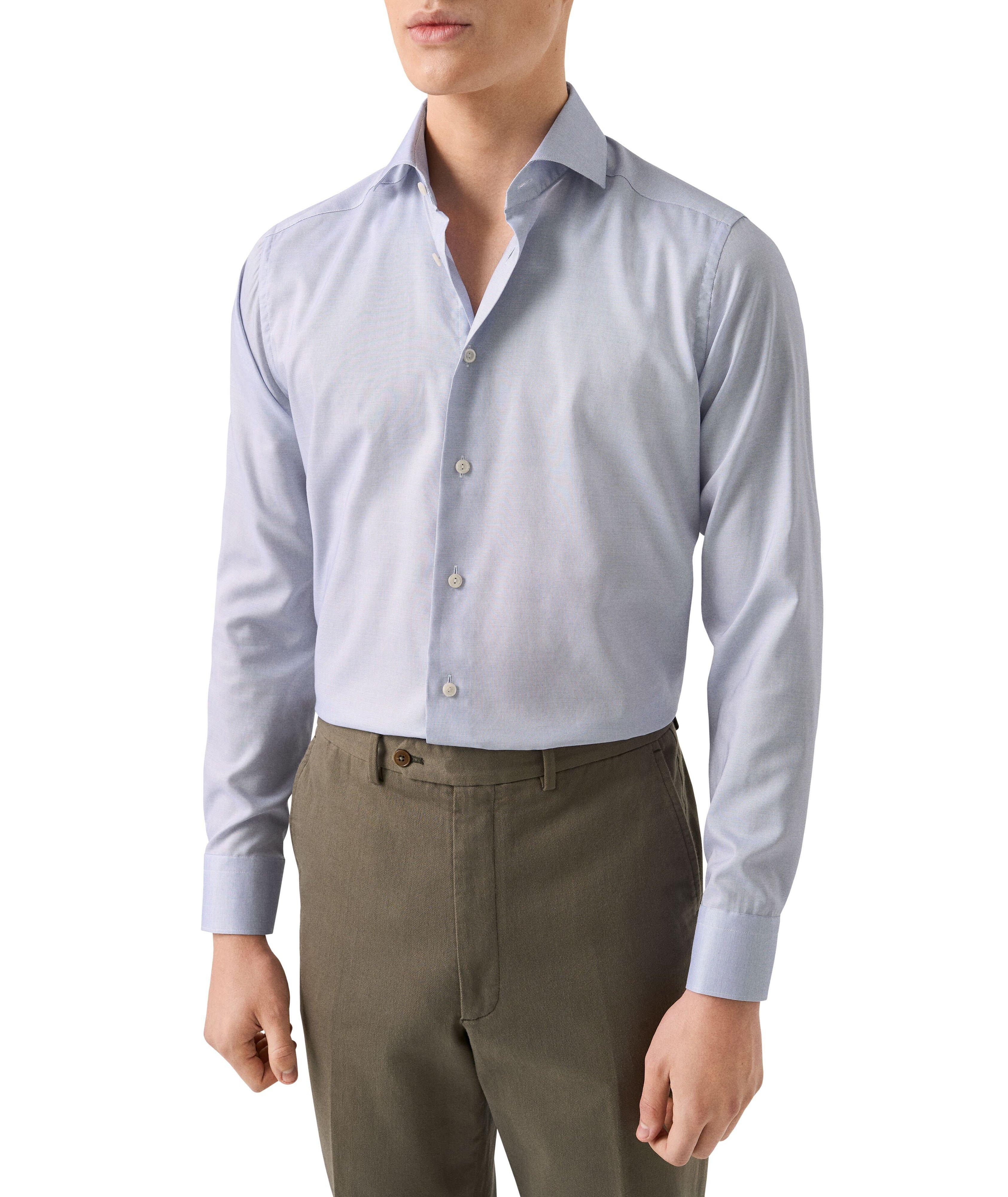 Contemporary-Fit Textured Dress Shirt image 1