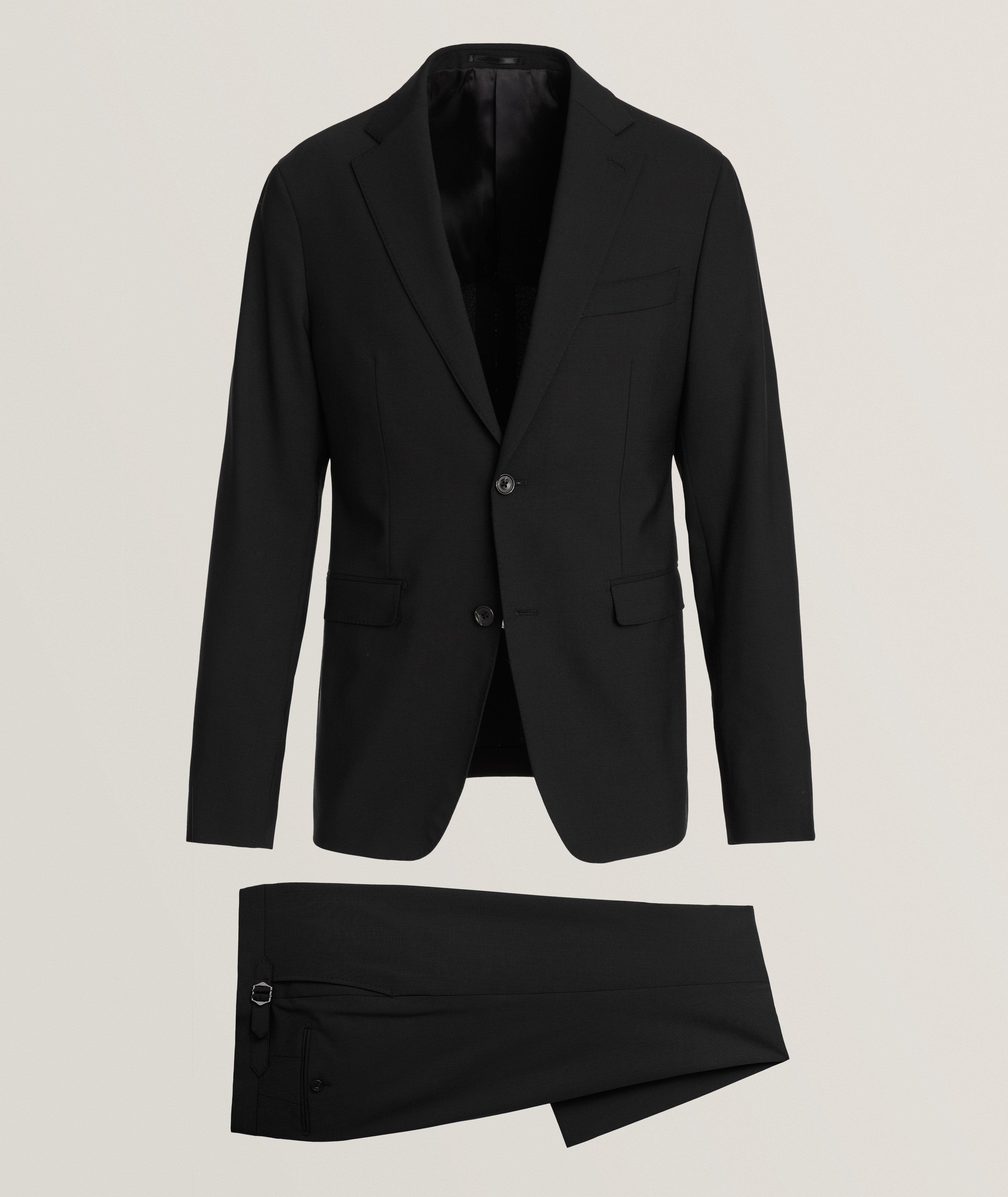 Slim-Fit Performance Stretch-Virgin Wool Suit