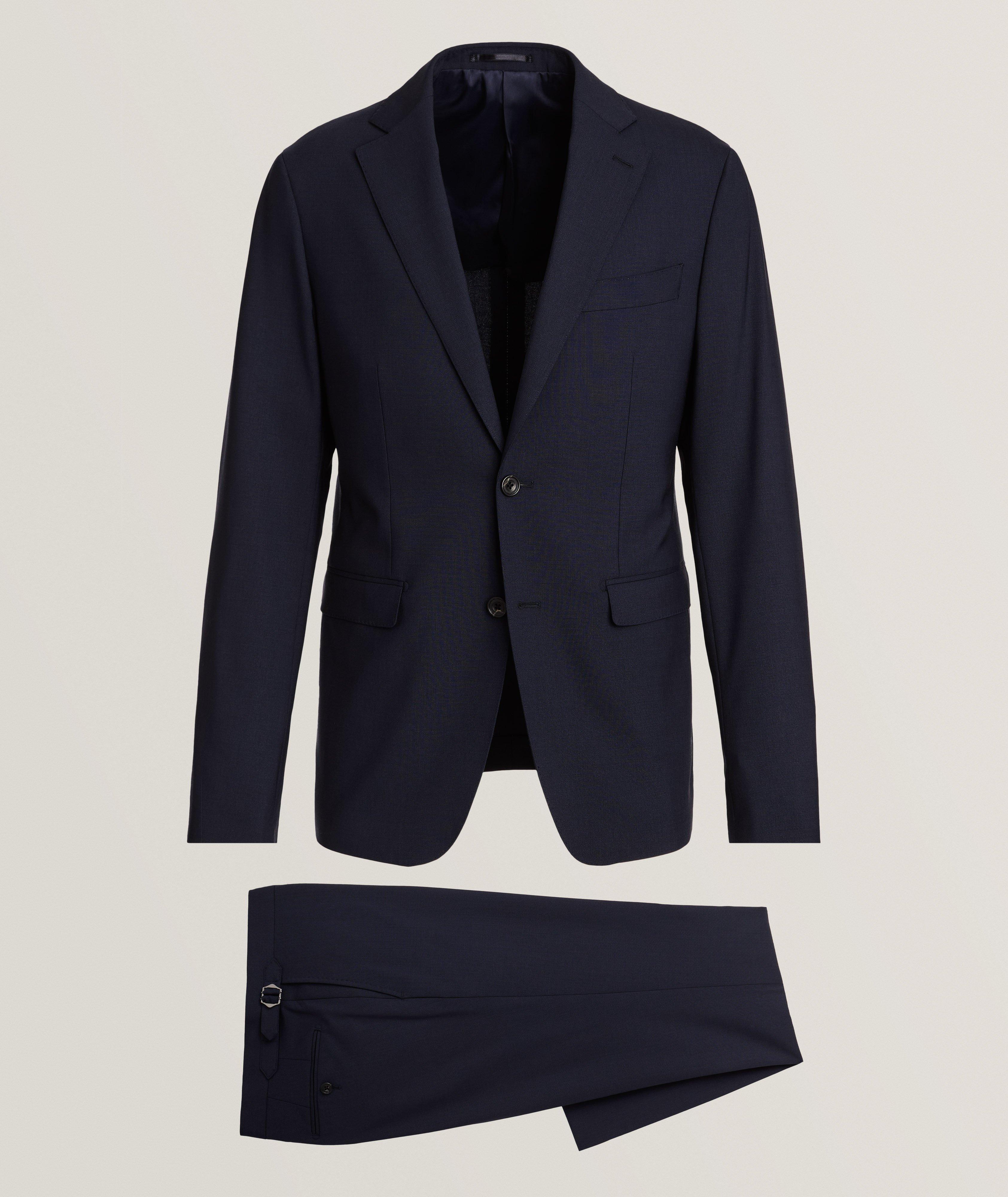 Slim-Fit Performance Stretch-Virgin Wool Suit