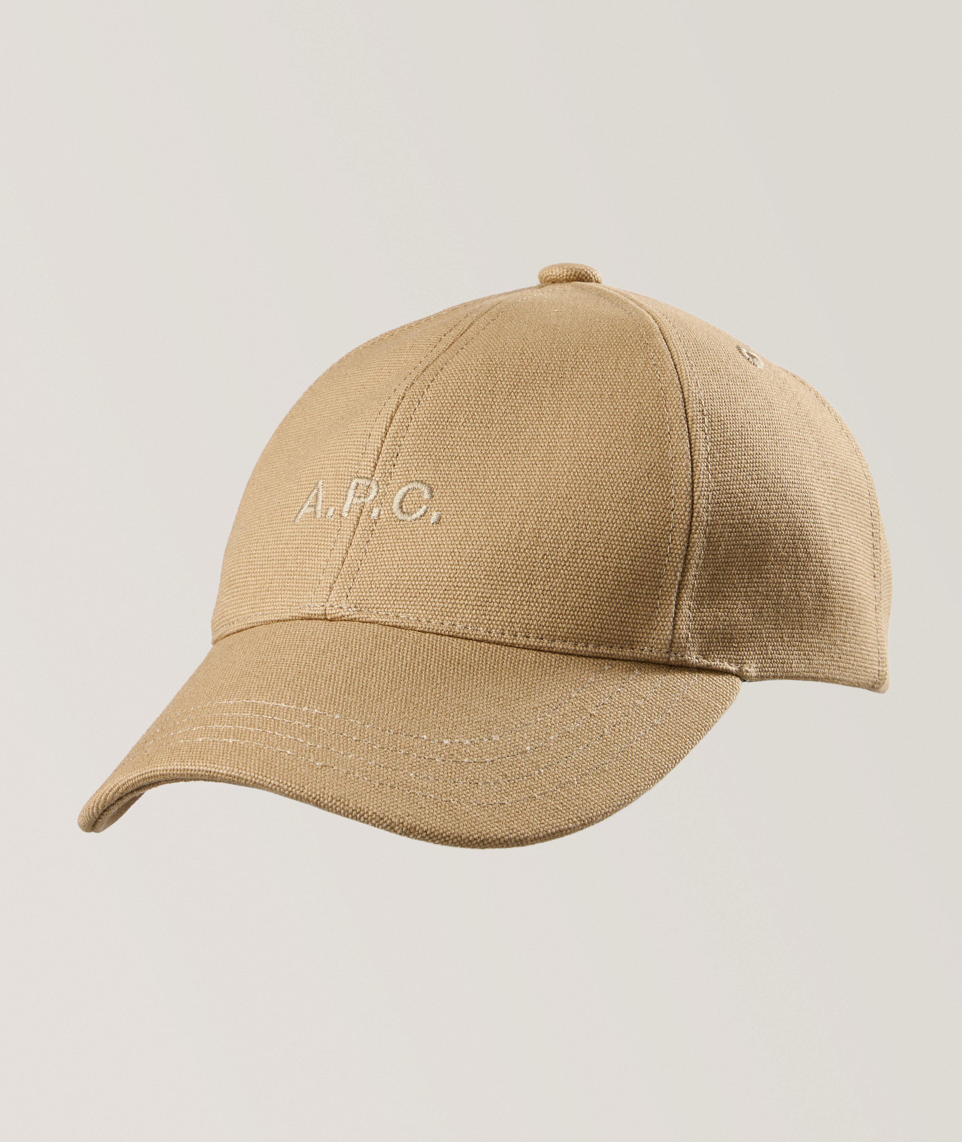 A.P.C. Casquette sport en coton avec logo brodé