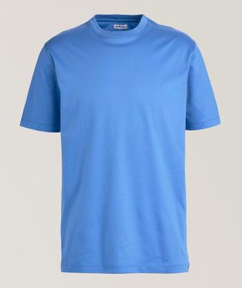 Giorgio Armani Heathered Silk-Cotton Jersey T-Shirt | T