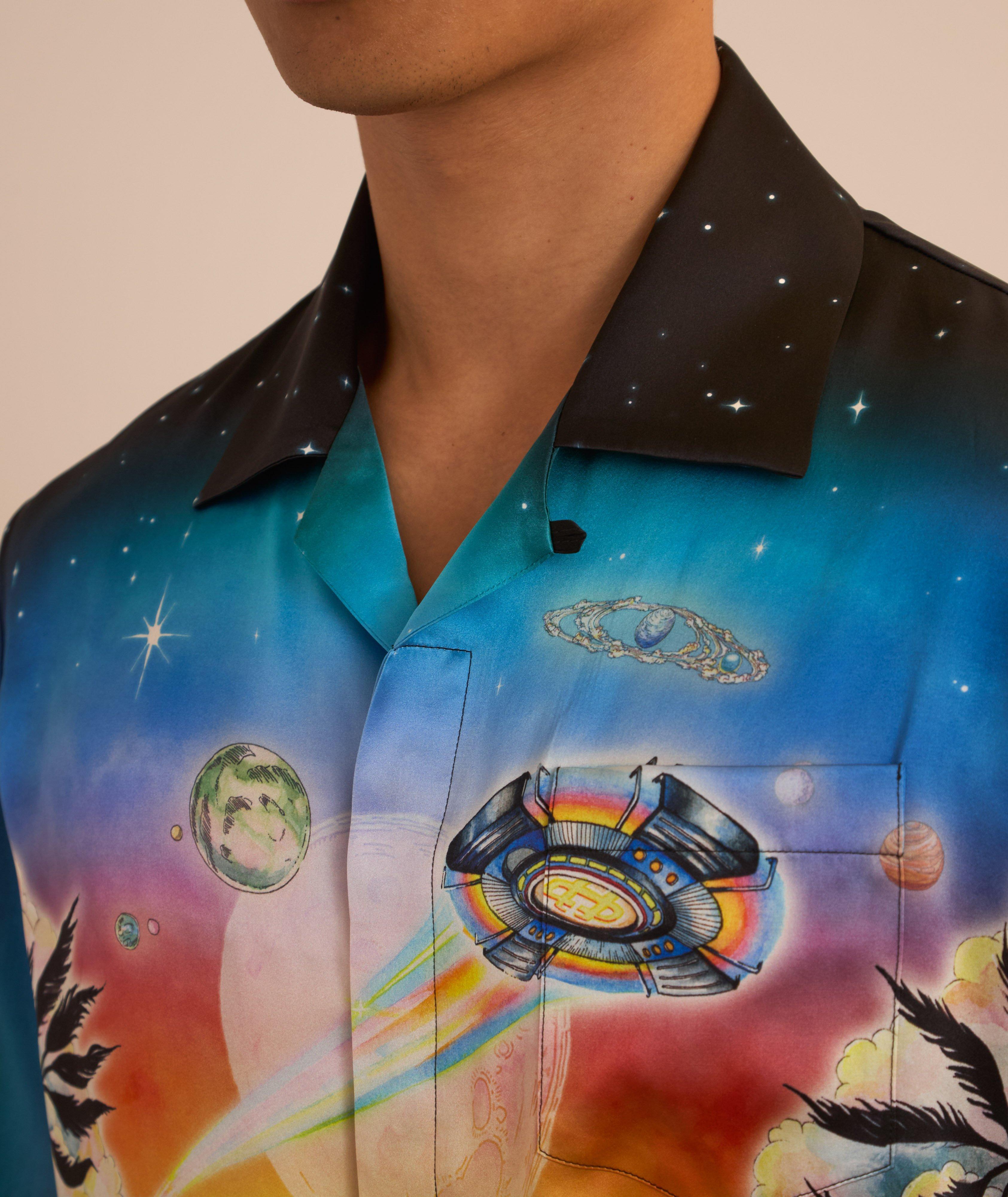Chemise La prémonition en soie image 4