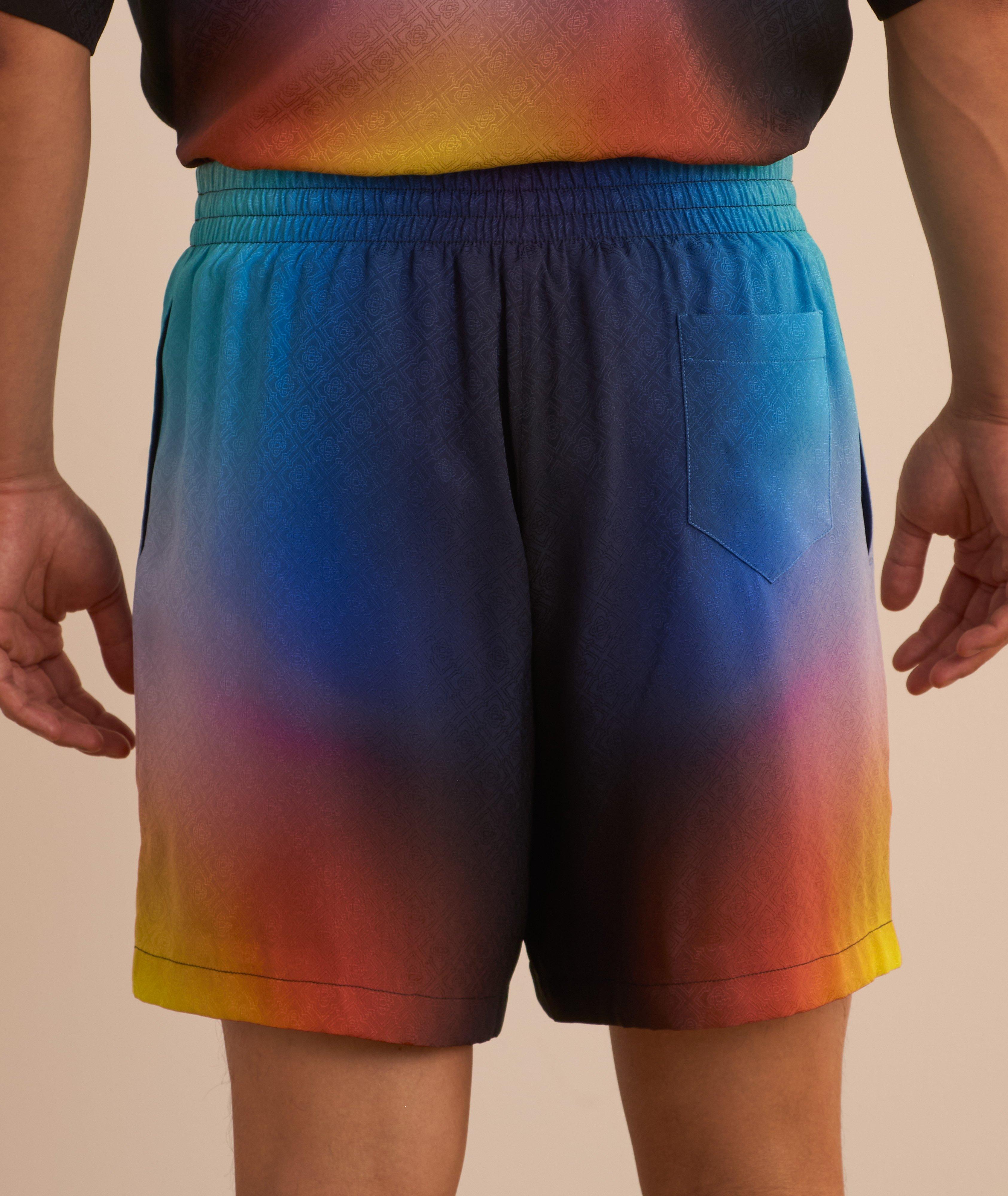 Short dégradé en soie image 1