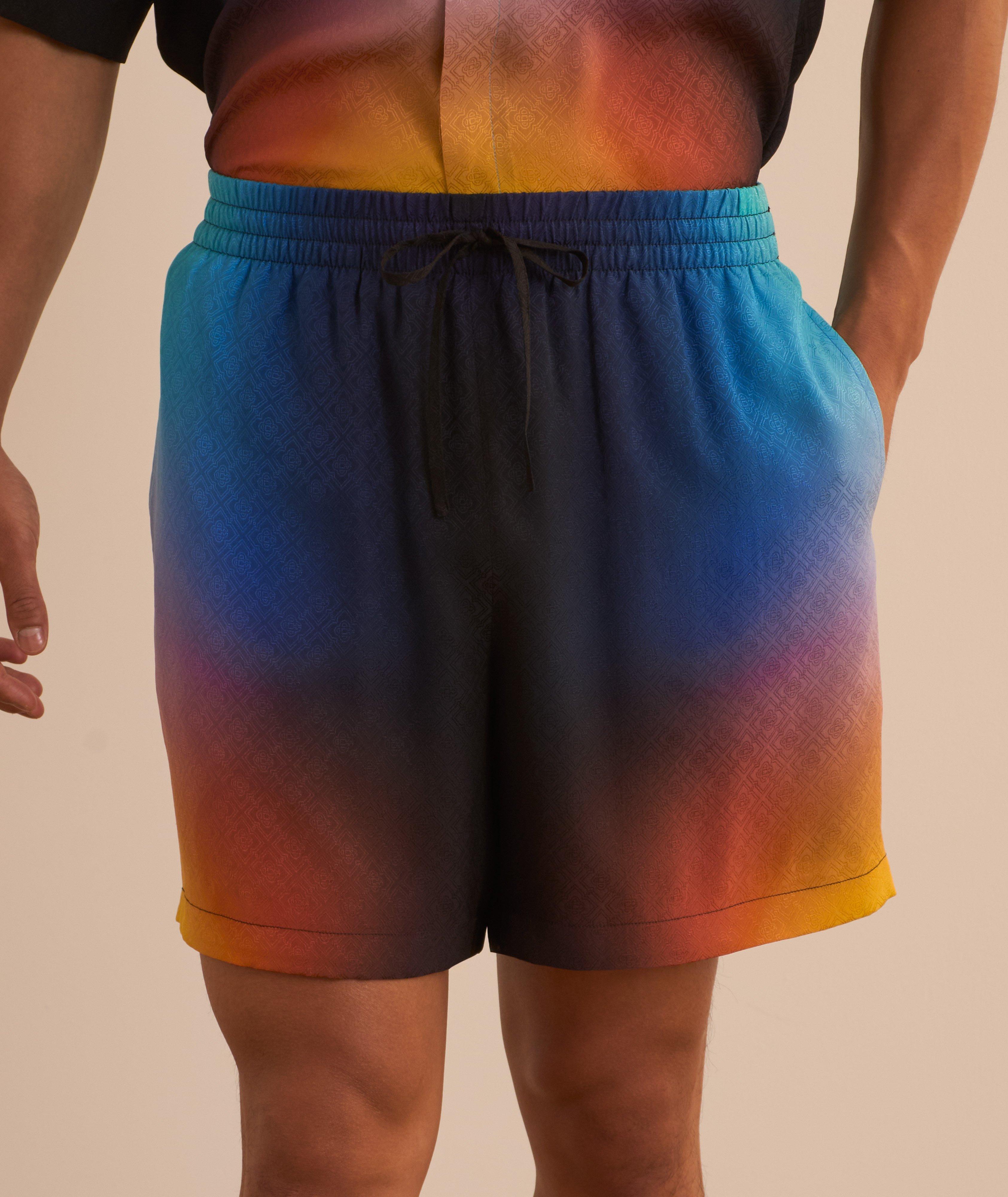 Short dégradé en soie image 2