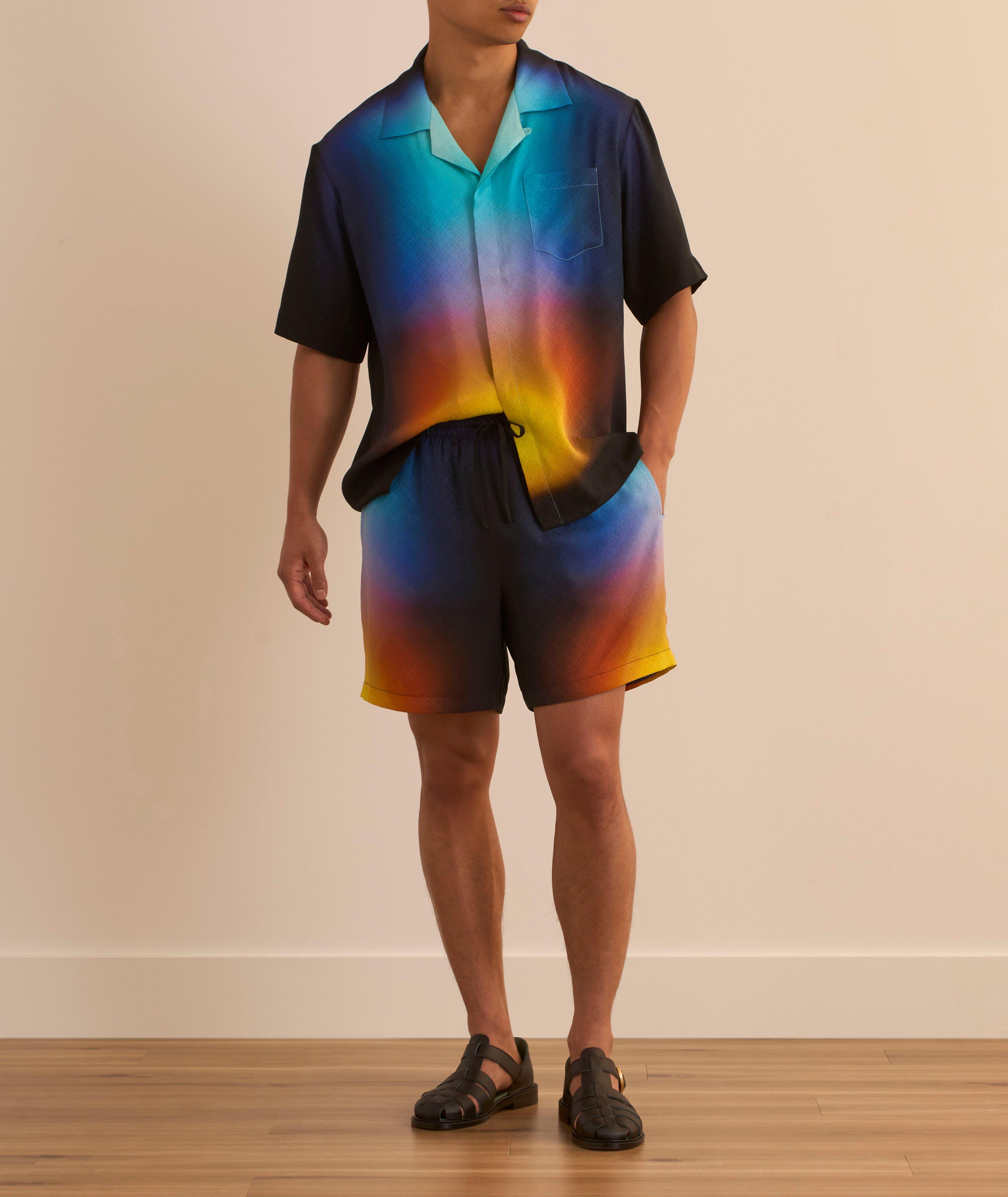 Chemise dégradée en soie image 5