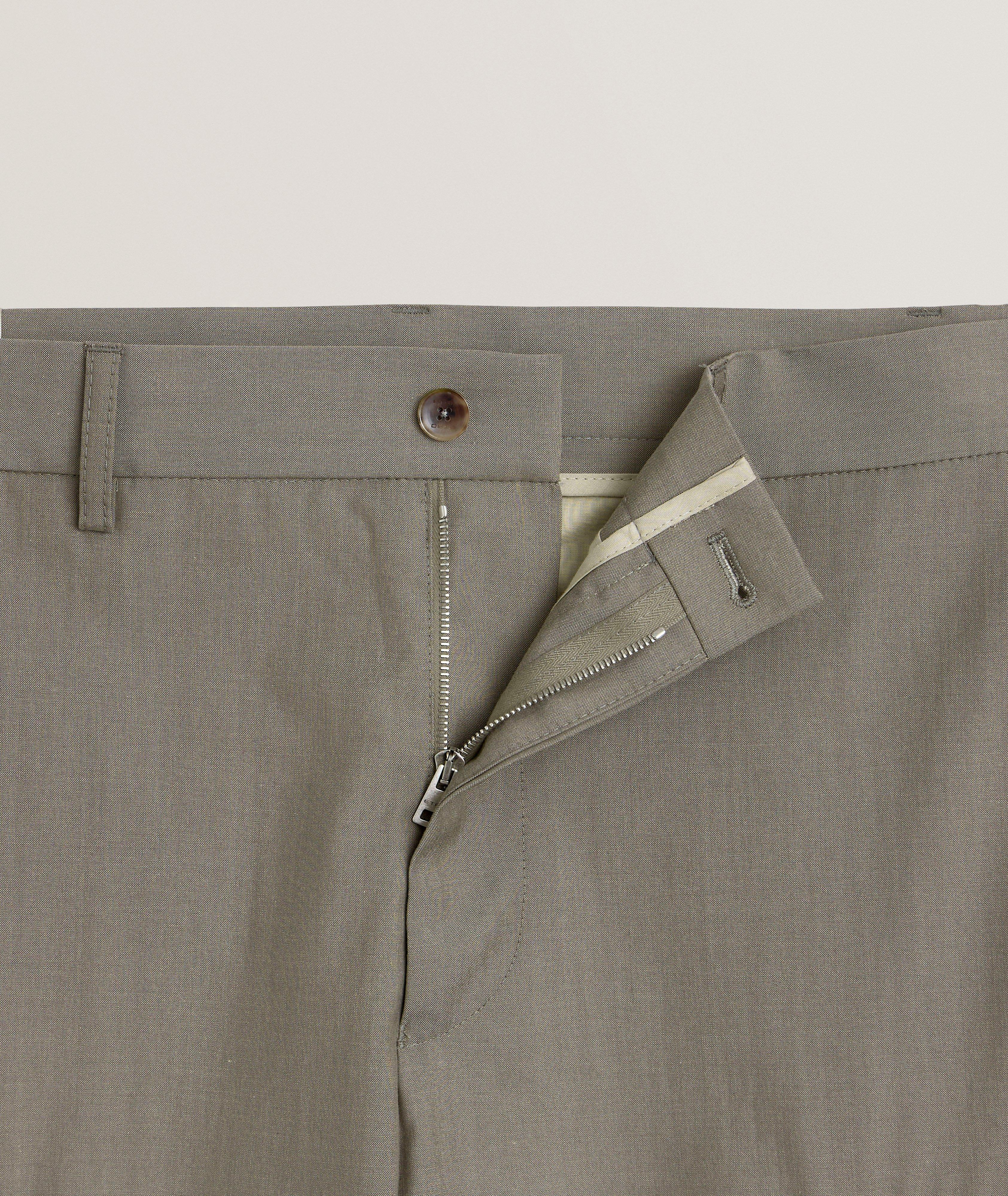 Pantalon cargo en laine et en coton image 1