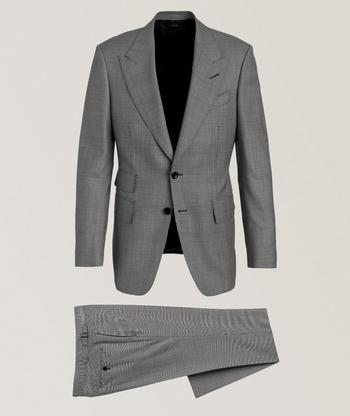 Emporio Armani M Line Tonal Pinstripe Suit | Suits | Harry Rosen
