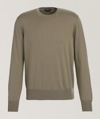 C.P. Company Cotton Crepe Knit Sweater | Sweaters & Knits