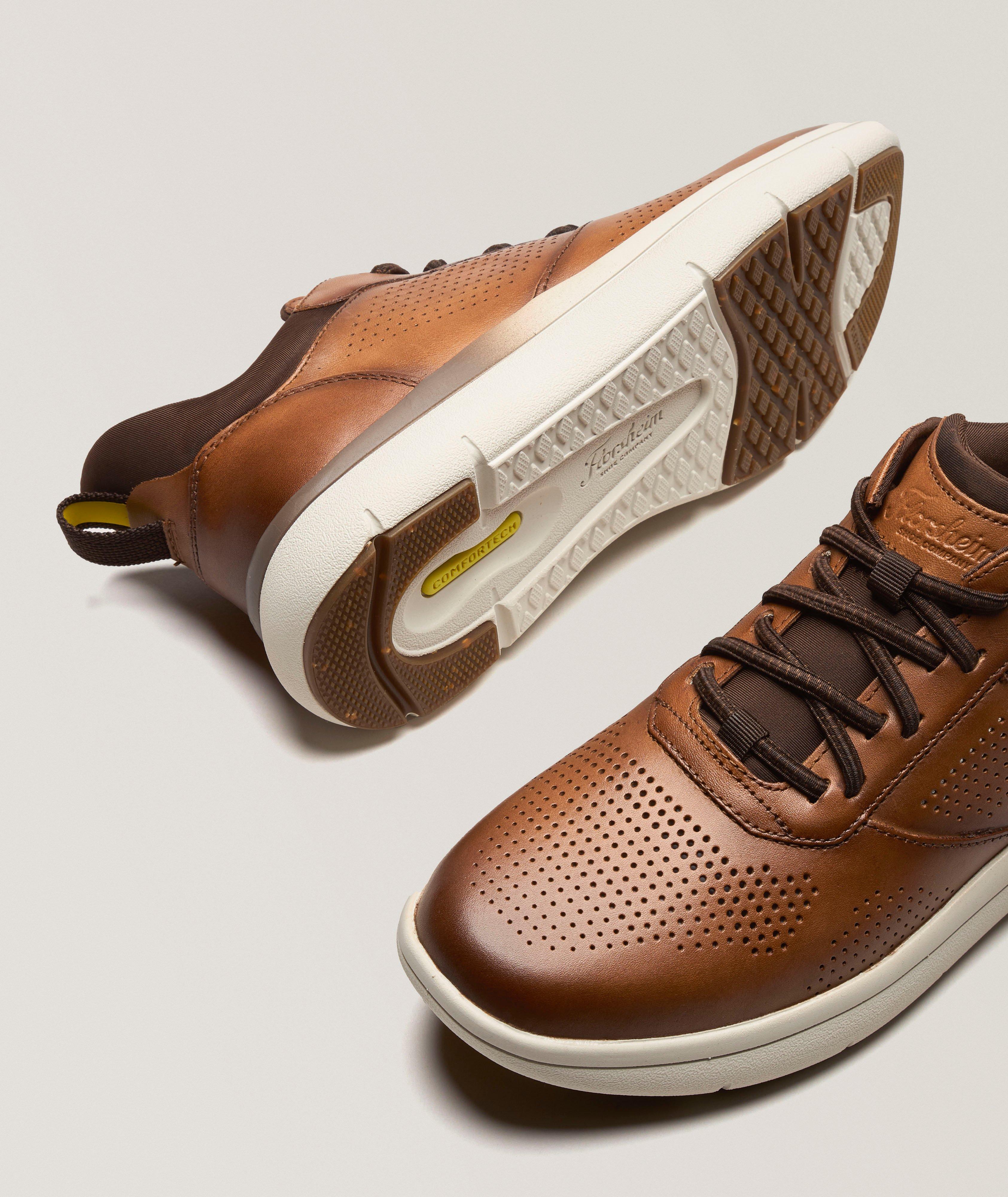 Fleet Perforated Leather Sneakers  image 3
