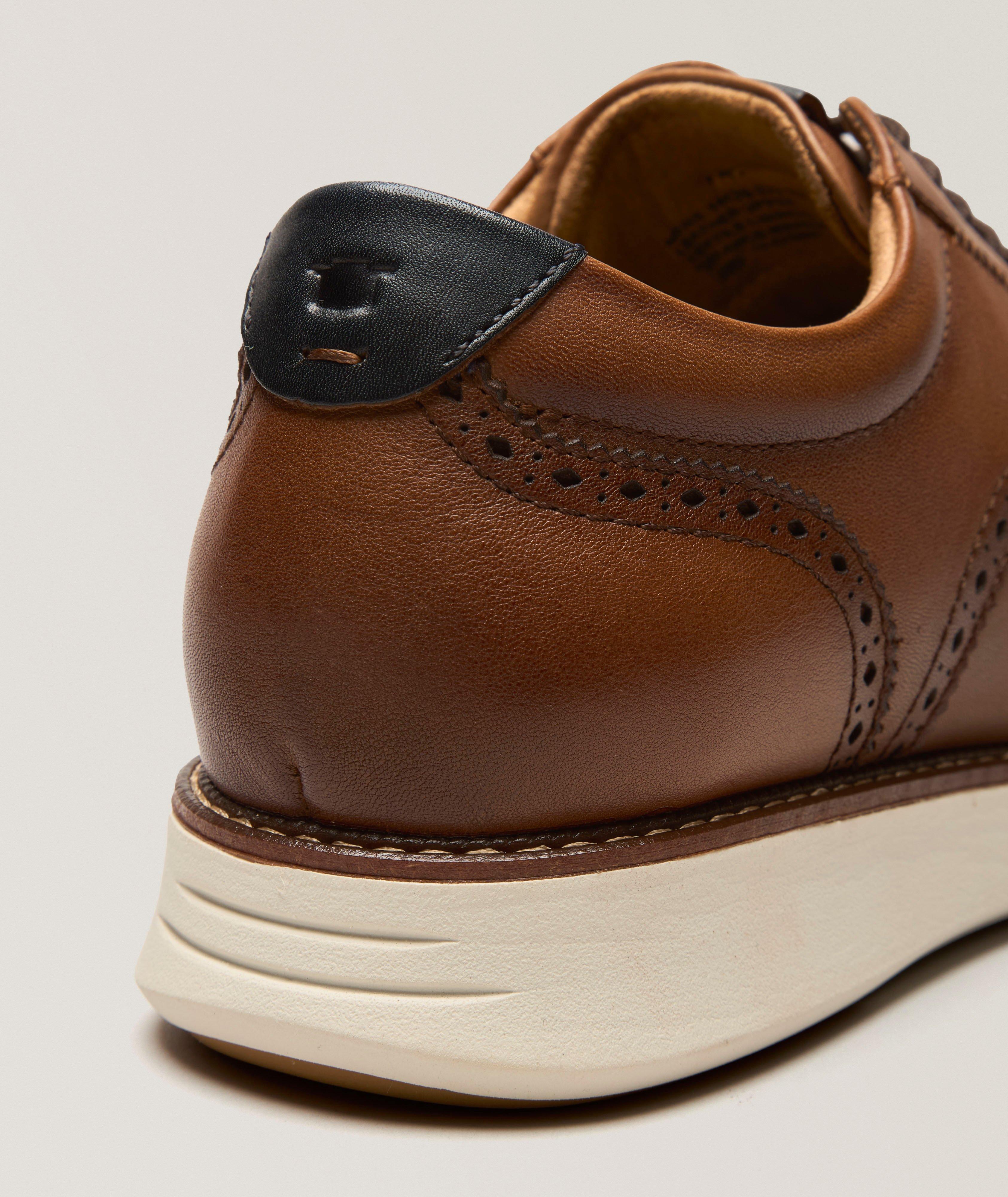 Launch Wingtip Leather Sneakers image 2