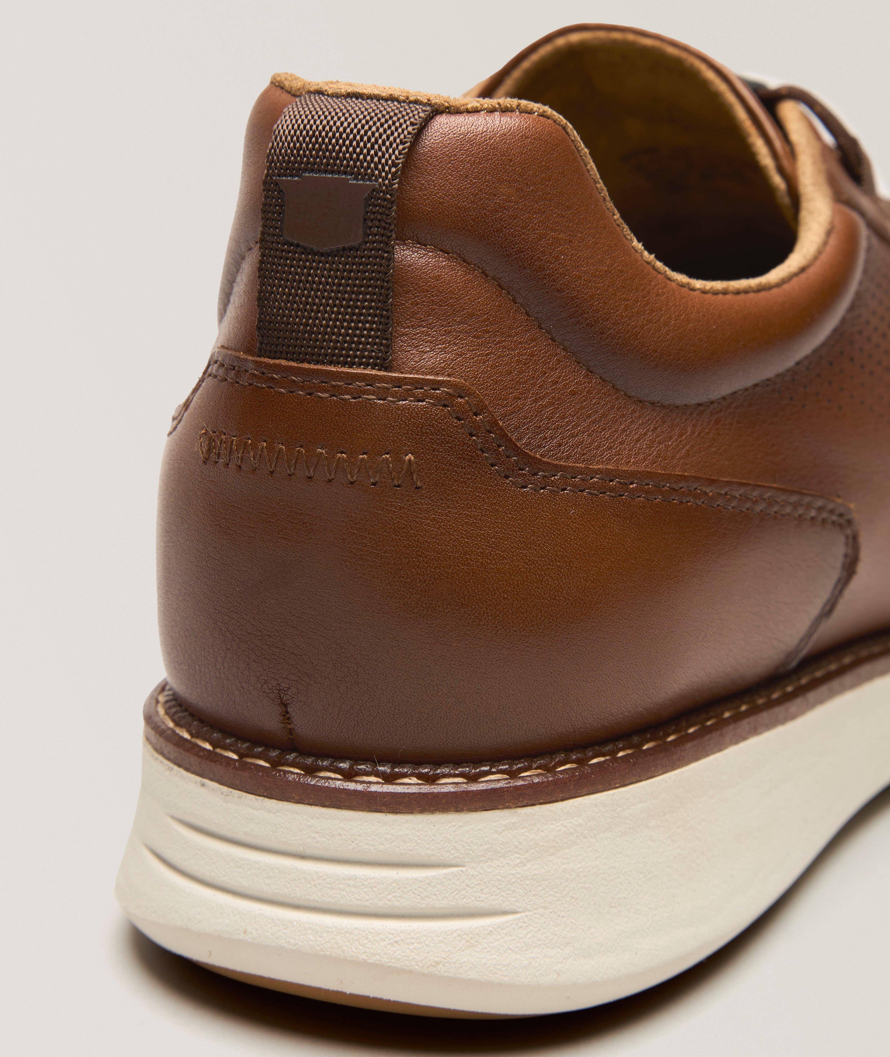 Launch Perforated Leather Sneakers image 2