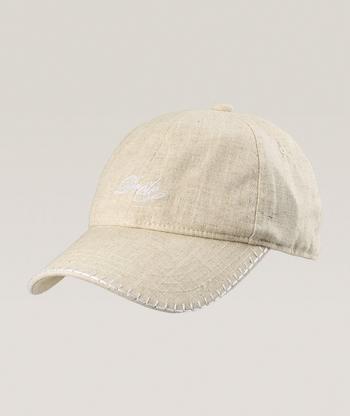 theredthread S logo cap scarlet wh×gry BOSS Zed Logo Seersucker Baseball Cap | Hats | Harry Rosen
