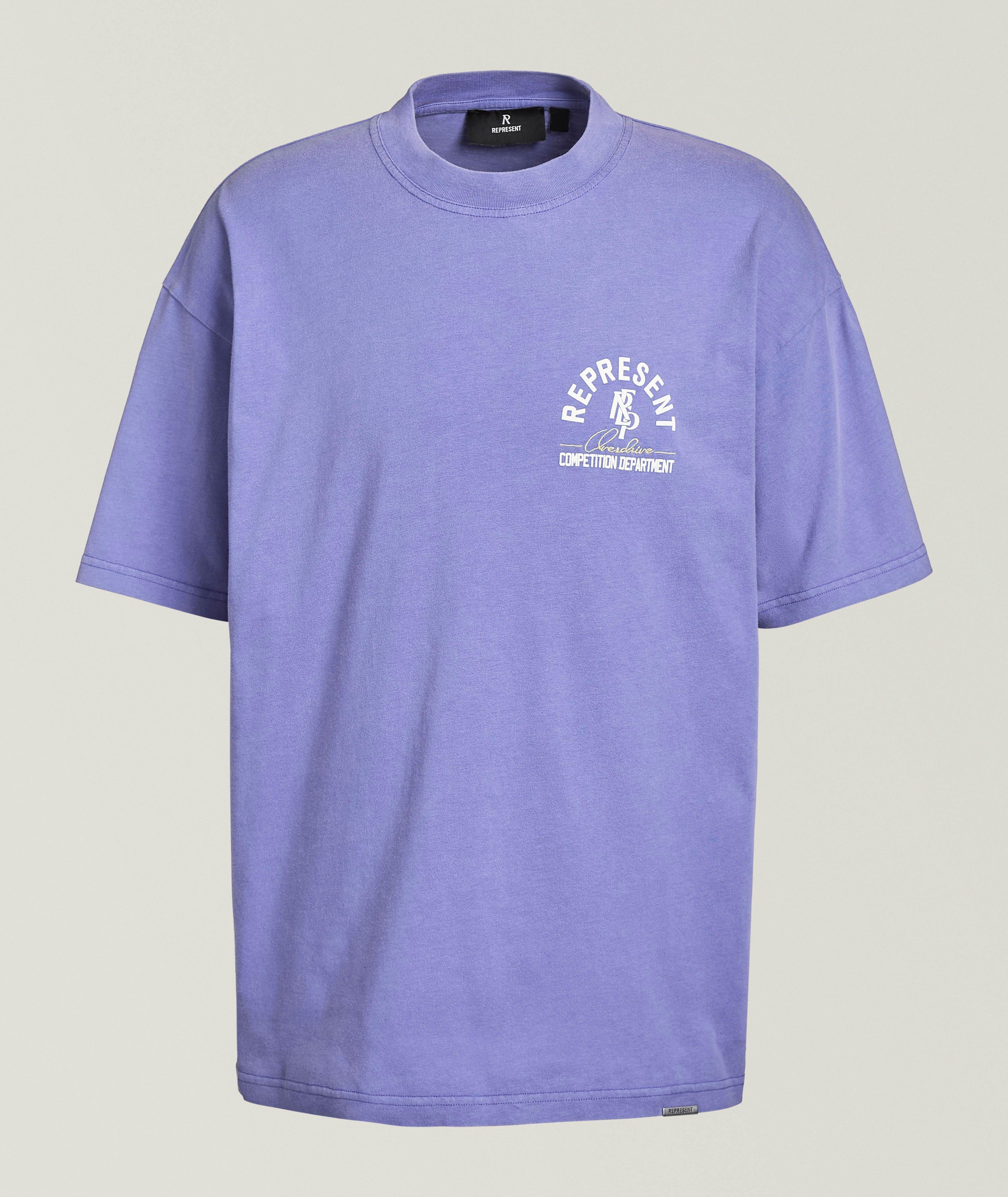 Represent T-shirt en coton avec emblème