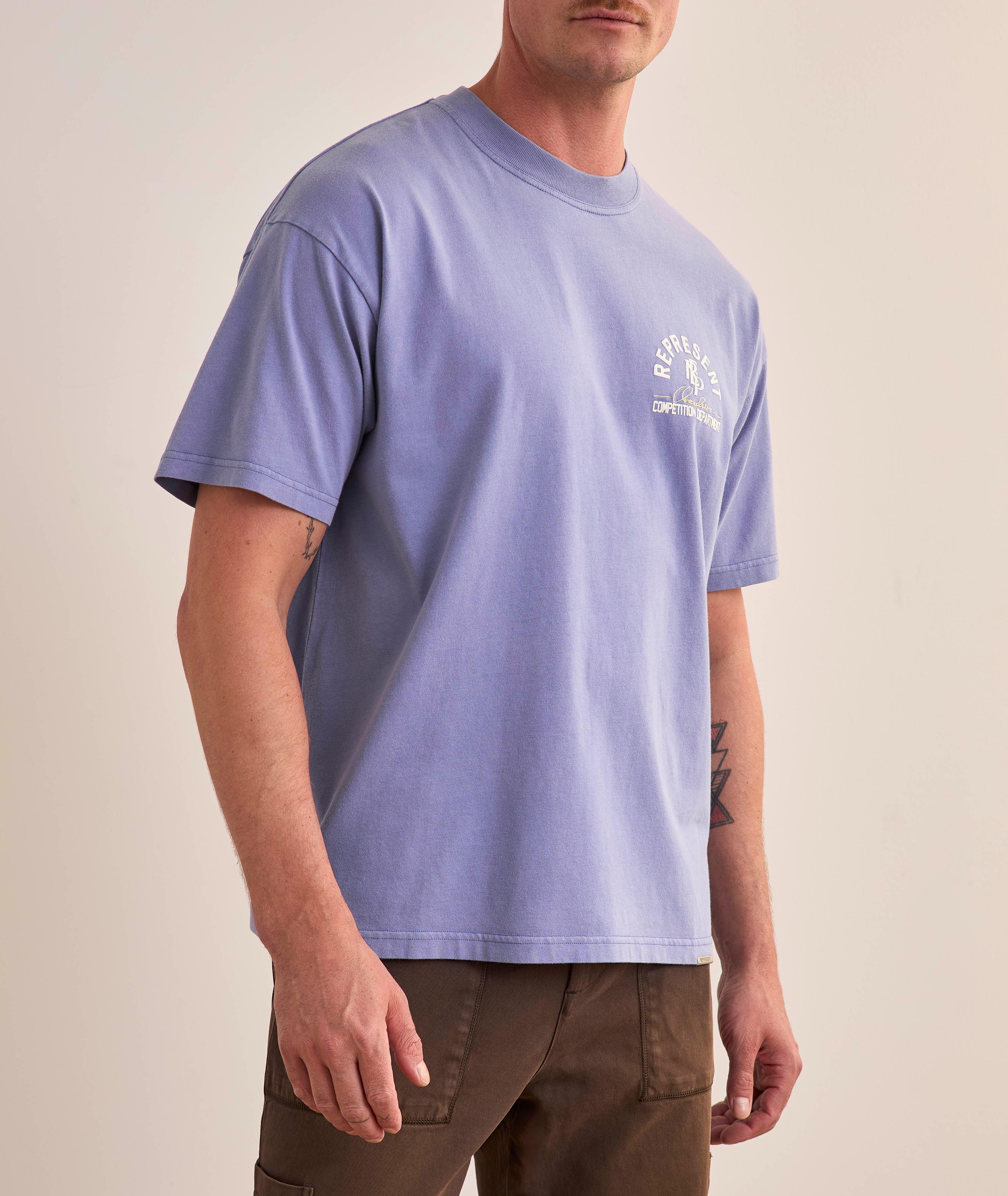 T-shirt en coton avec emblème image 1