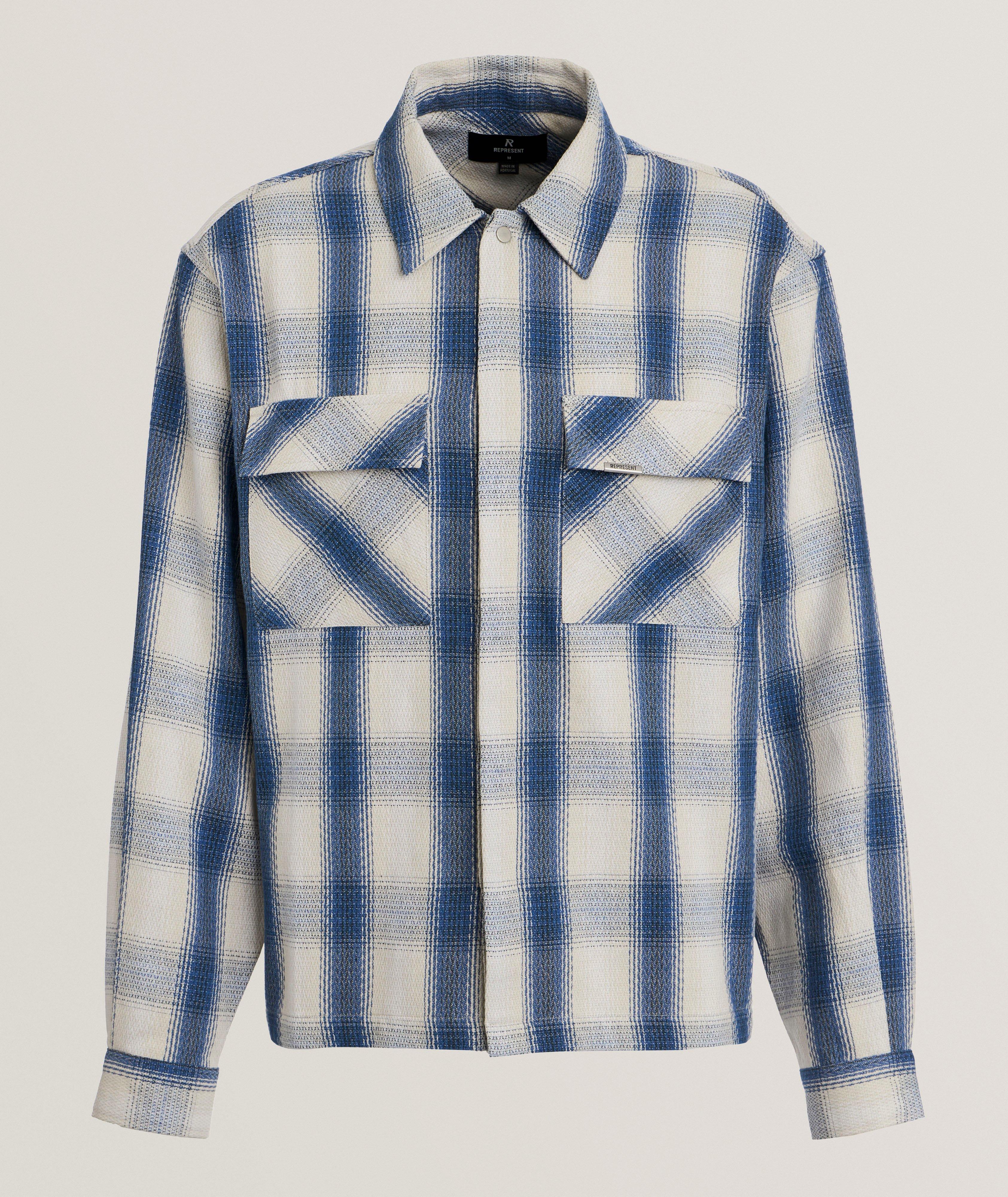 Represent Chemise en flanelle à carreaux