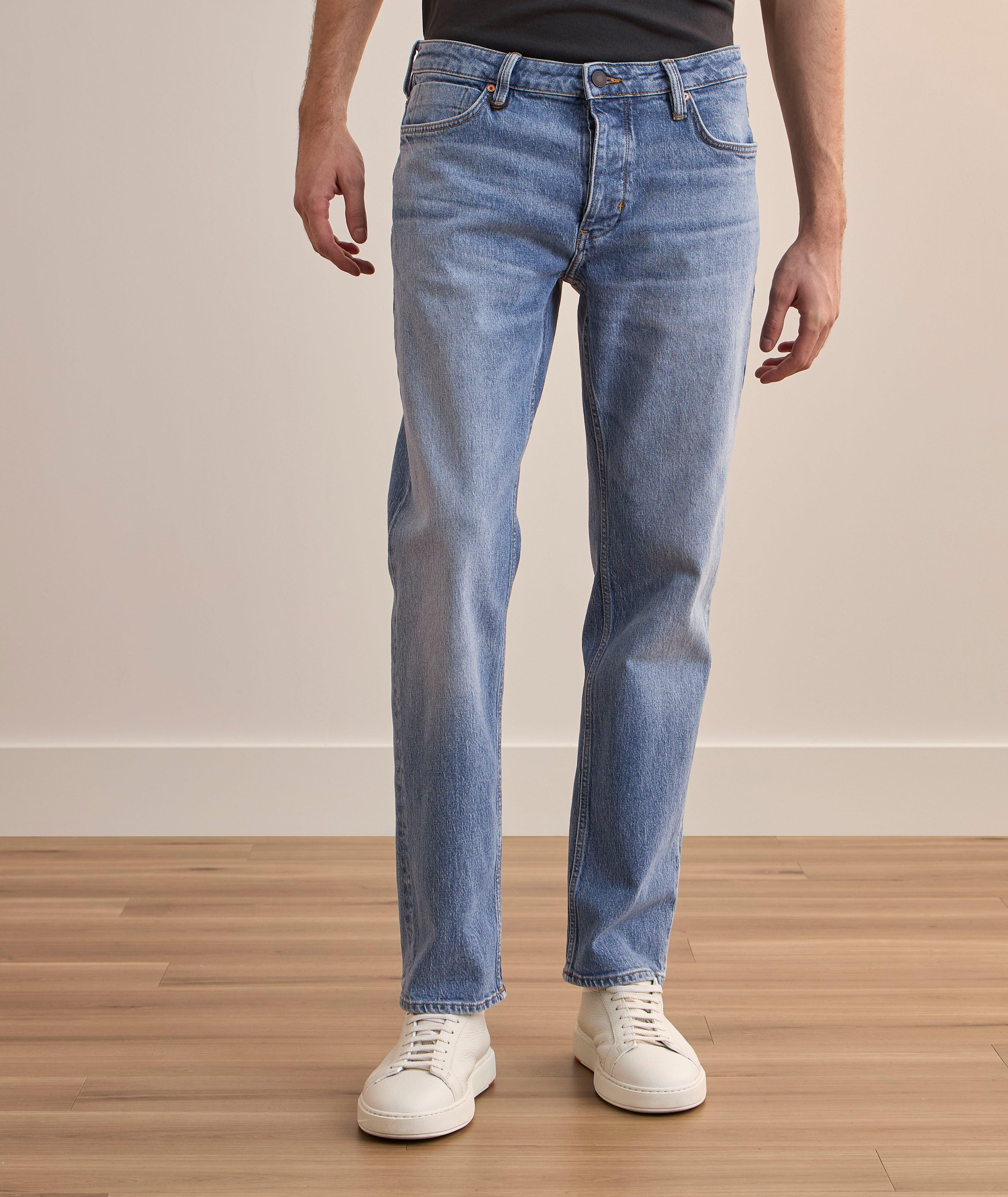 Ray Straight-Fit Stretch-Cotton Jeans  image 1