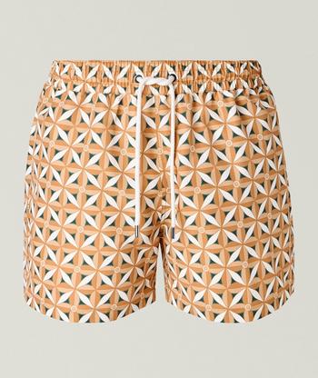 OAS Leo Leopard-Print Swim Shorts | Swimwear | Harry Rosen