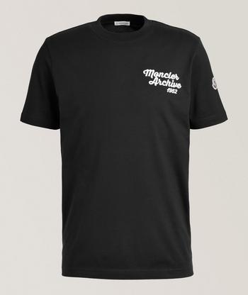 【関税＆送料込み】Maison Margiela Logo Embroidery T-Shirt Maison Margiela logo-embroidered Cotton T-shirt | Grey