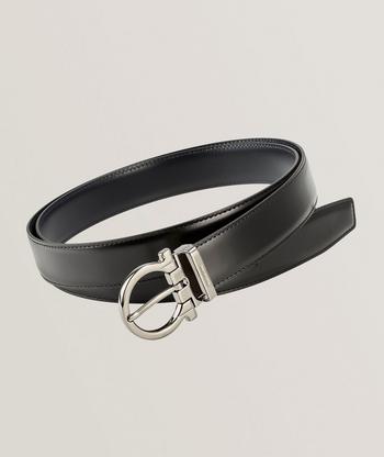 TOM FORD Reversible T-Buckle Leather Belt | Belts | Harry Rosen