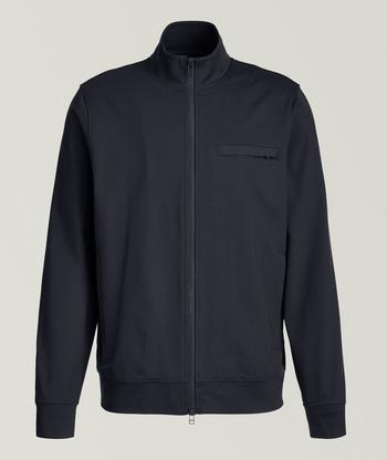 Moncler Stretch-Cotton Zip Overshirt | Coats | Harry Rosen