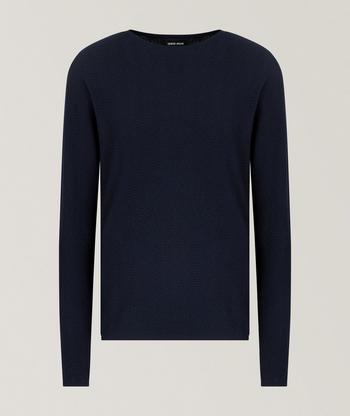Giorgio Armani Stretch-Viscose T-Shirt | Sweaters & Knits