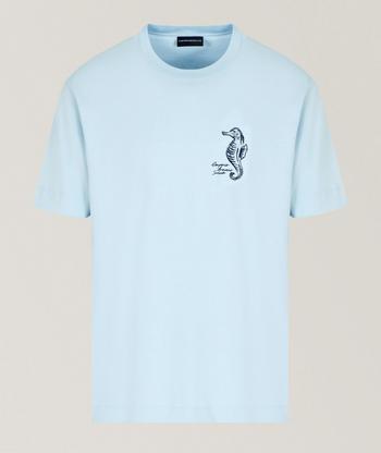 MM6 Maison Margiela Oversized Logo Label Cotton T-Shirt | T