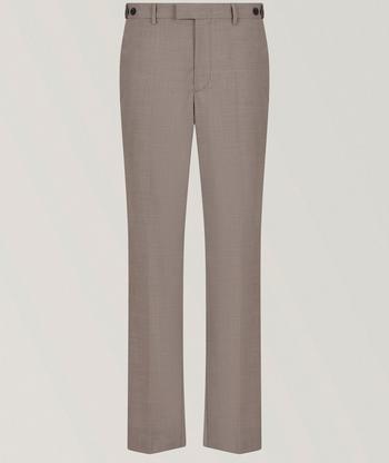 Brunello Cucinelli Prince of Wales Wool-Cashmere Pants
