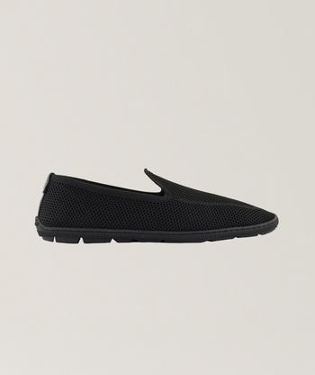 靴 Giorgio Armani slip-on shoes Giorgio Armani Woven Leather Slip On Sneakers | Casual Shoes