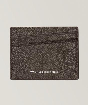 Giorgio Armani Leather Cardholder | Wallets | Harry Rosen