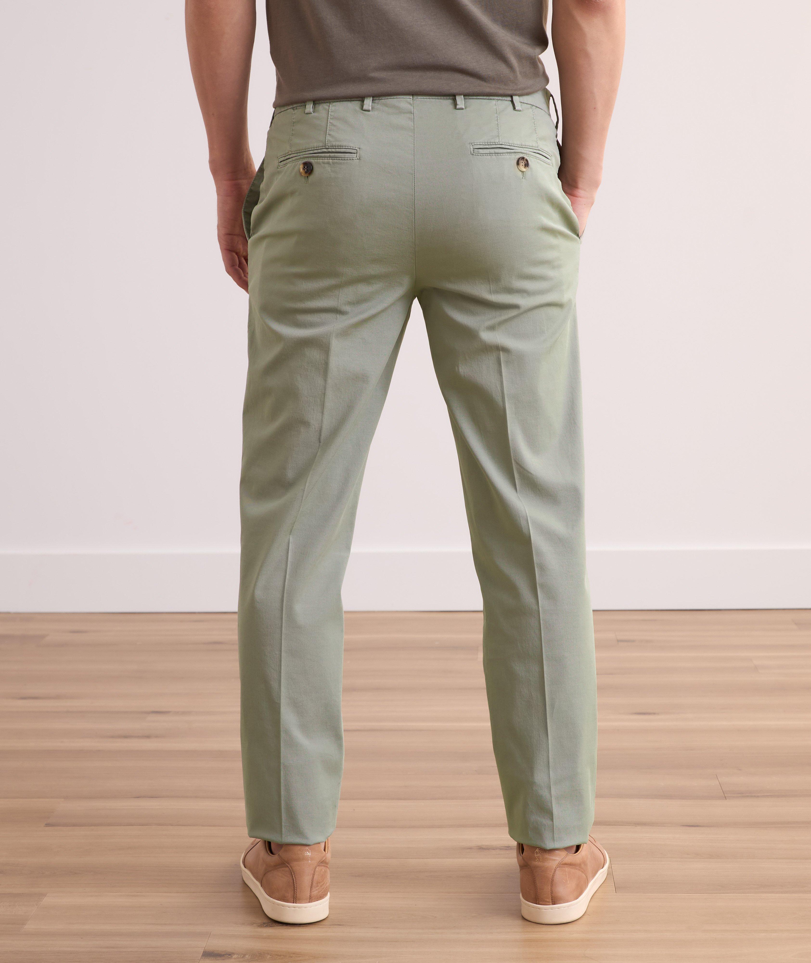 Italian-Fit Gabardine Casual Pants image 2