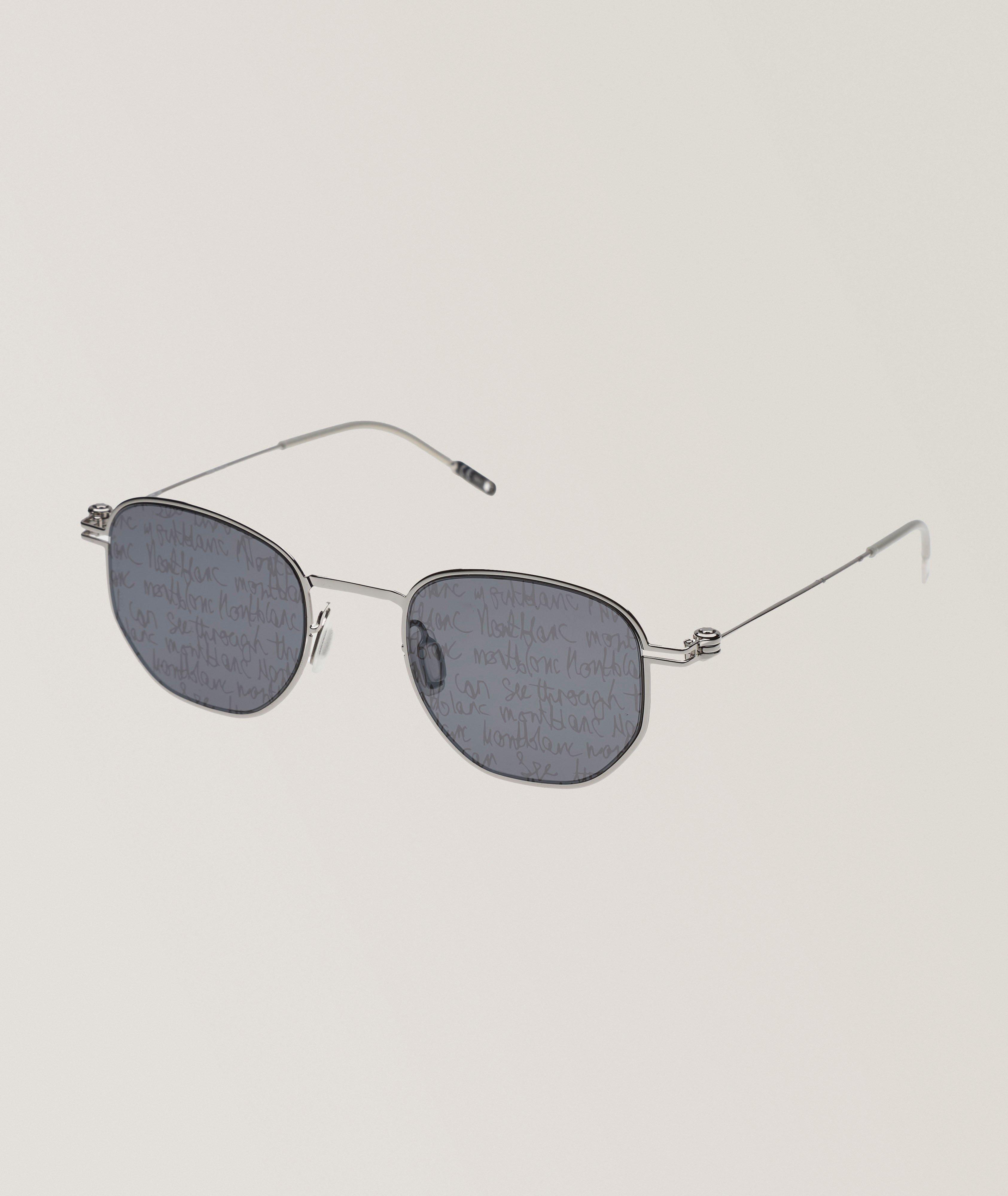 Square Logo Metal Sunglasses image 0