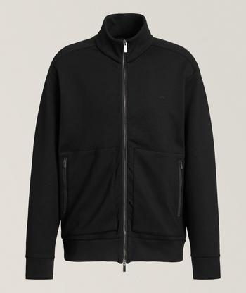 ジャケット・アウター Acne Studios Wool-Blend Zip Jacket Black Acne Studios - Wool zipper jacket - Black
