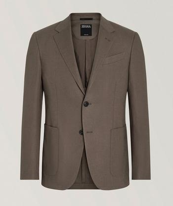 BRUNELLO CUCINELLI DR ジャケット Brunello Cucinelli Linen, Wool & Silk Twill Sport Jacket