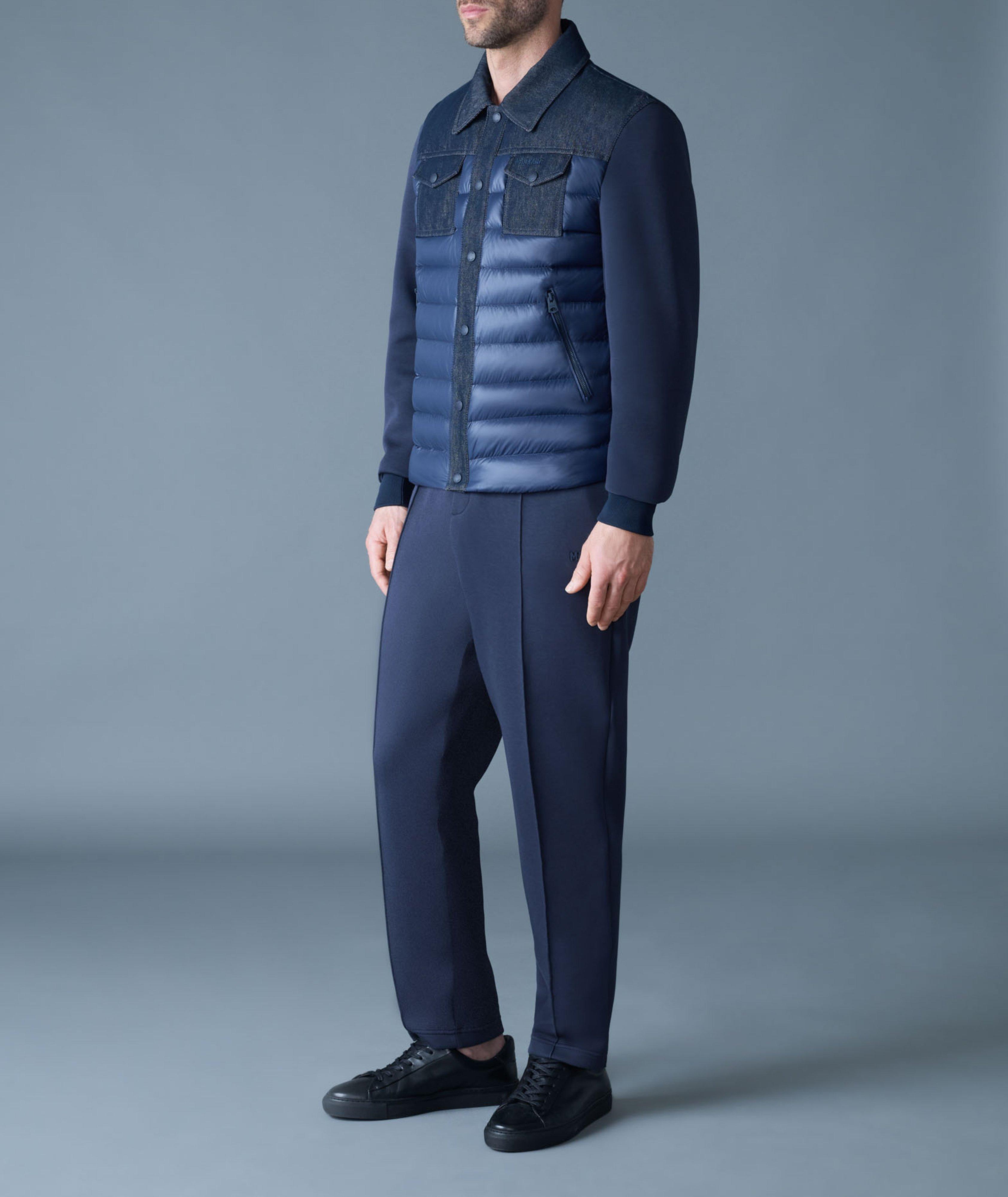 Donovan Hybrid Quilted Contrast Snap Jacket image 2