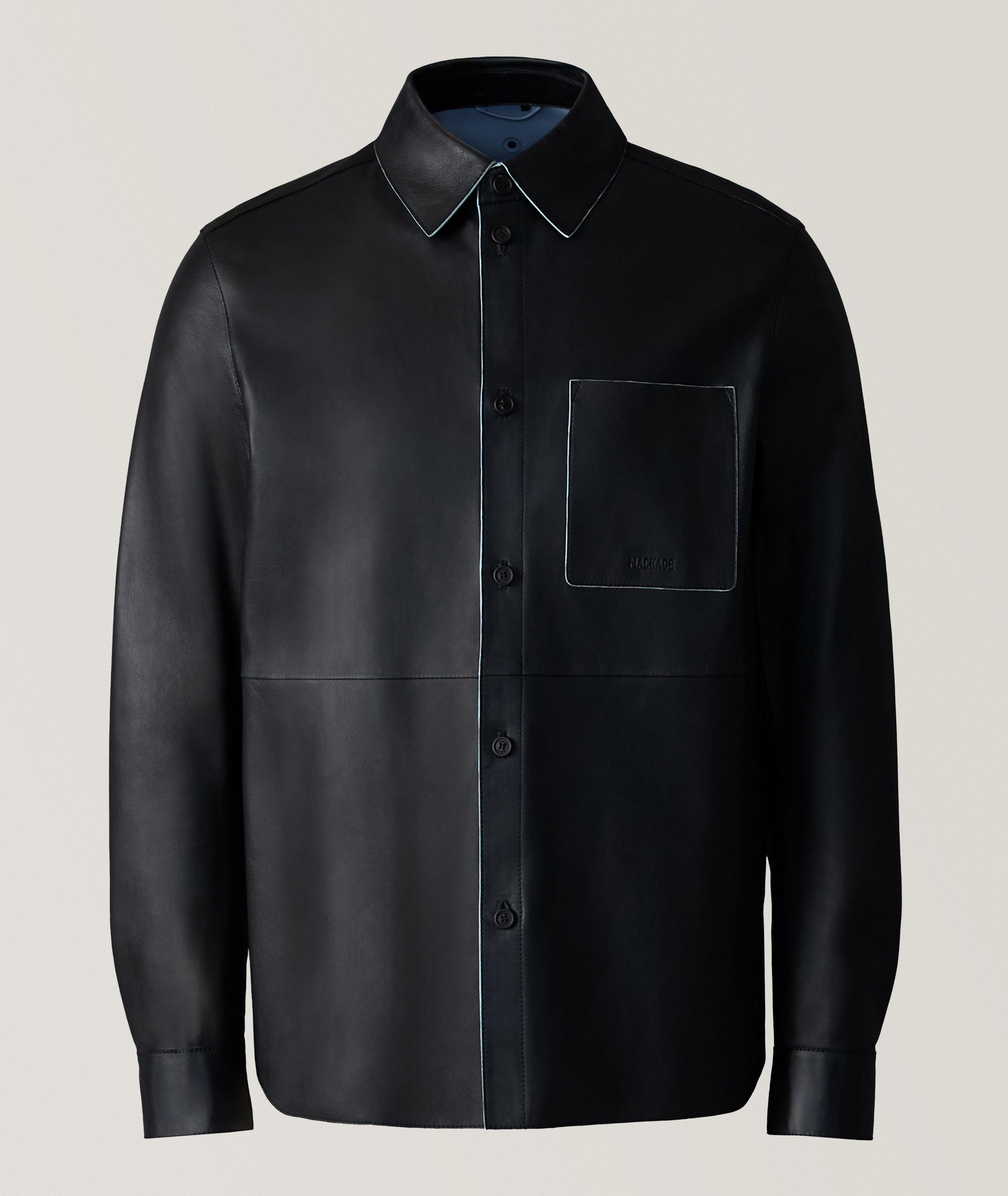 Mackage Surchemise Remington en cuir