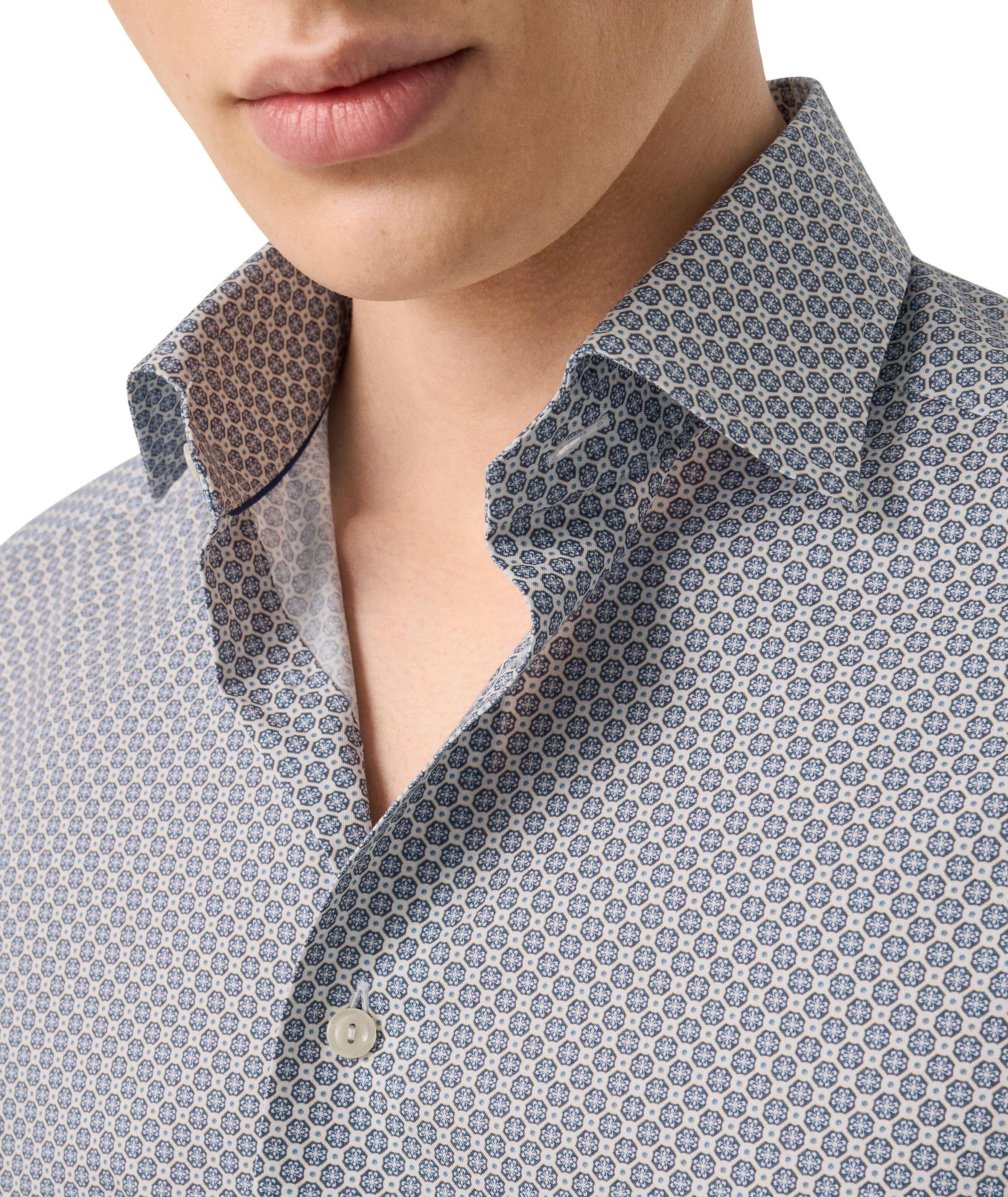 Slim-Fit Medallion Signature Twill Dress Shirt image 4