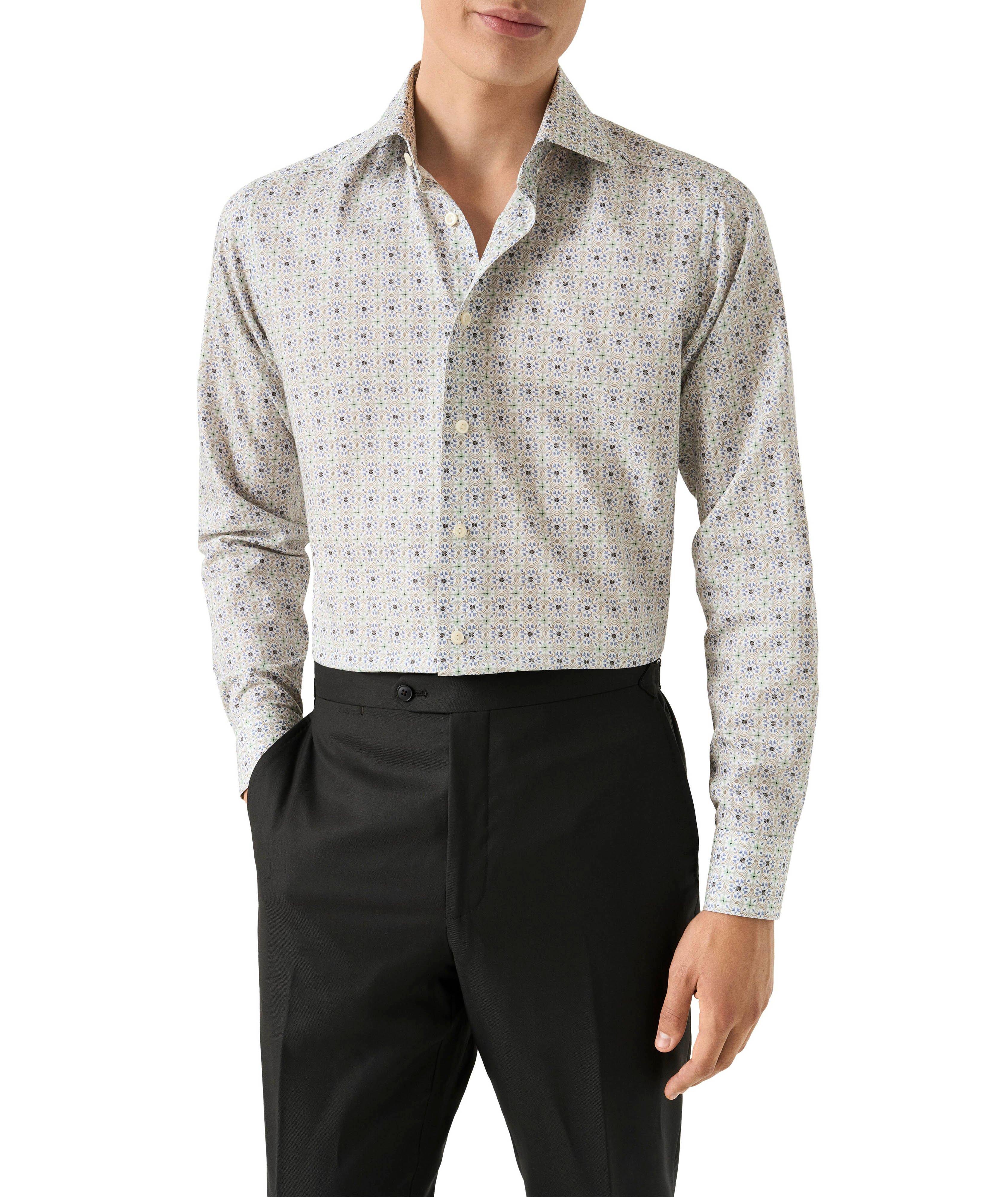 Contemporary-Fit Cotton Tencel Lyocell Shirt image 2