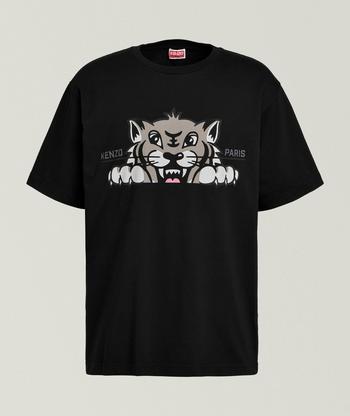 【MONCLER】T-SHIRT Moncler Flocked Logo Cotton T-Shirt | T-Shirts | Harry Rosen