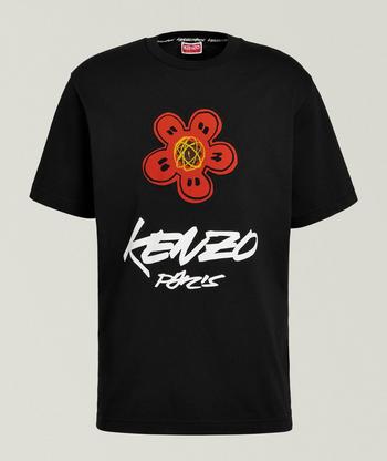 Kenzo Kenzo Verdy Market Oversized Graphic T-Shirt | T