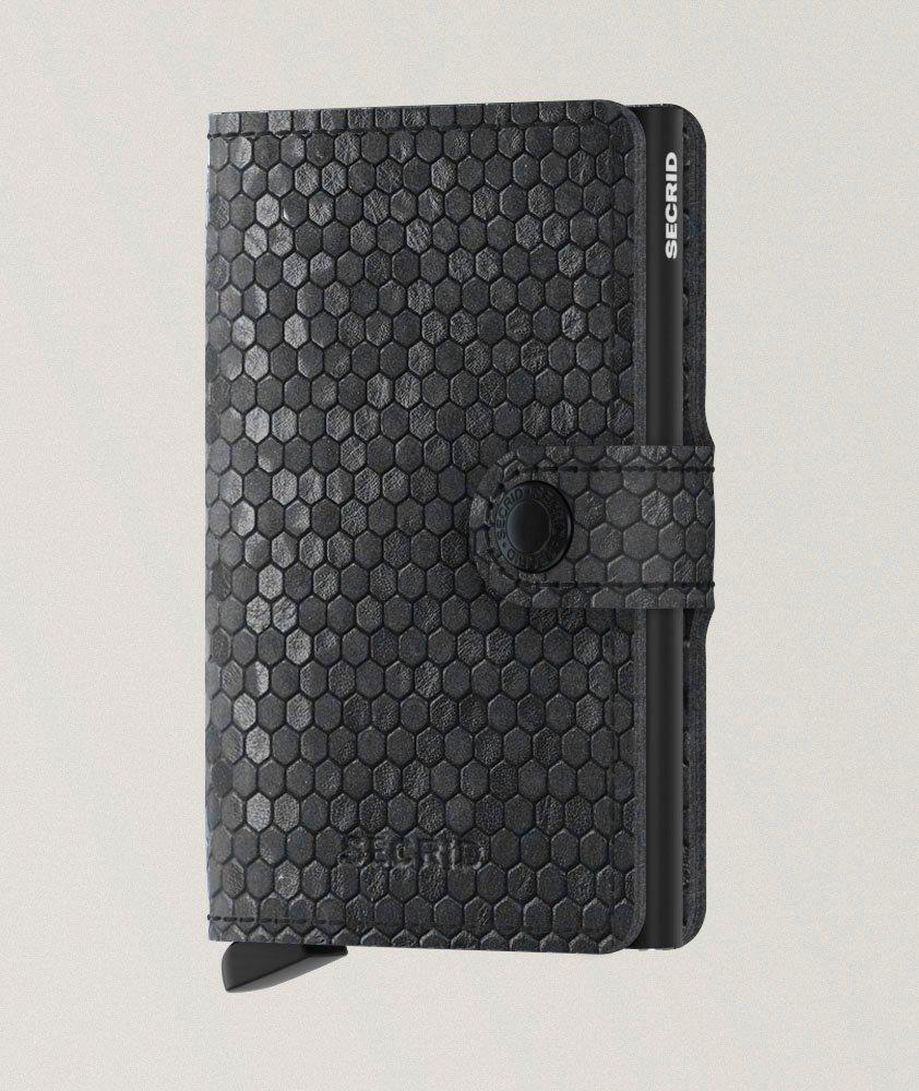 Hexagon Leather Miniwallet